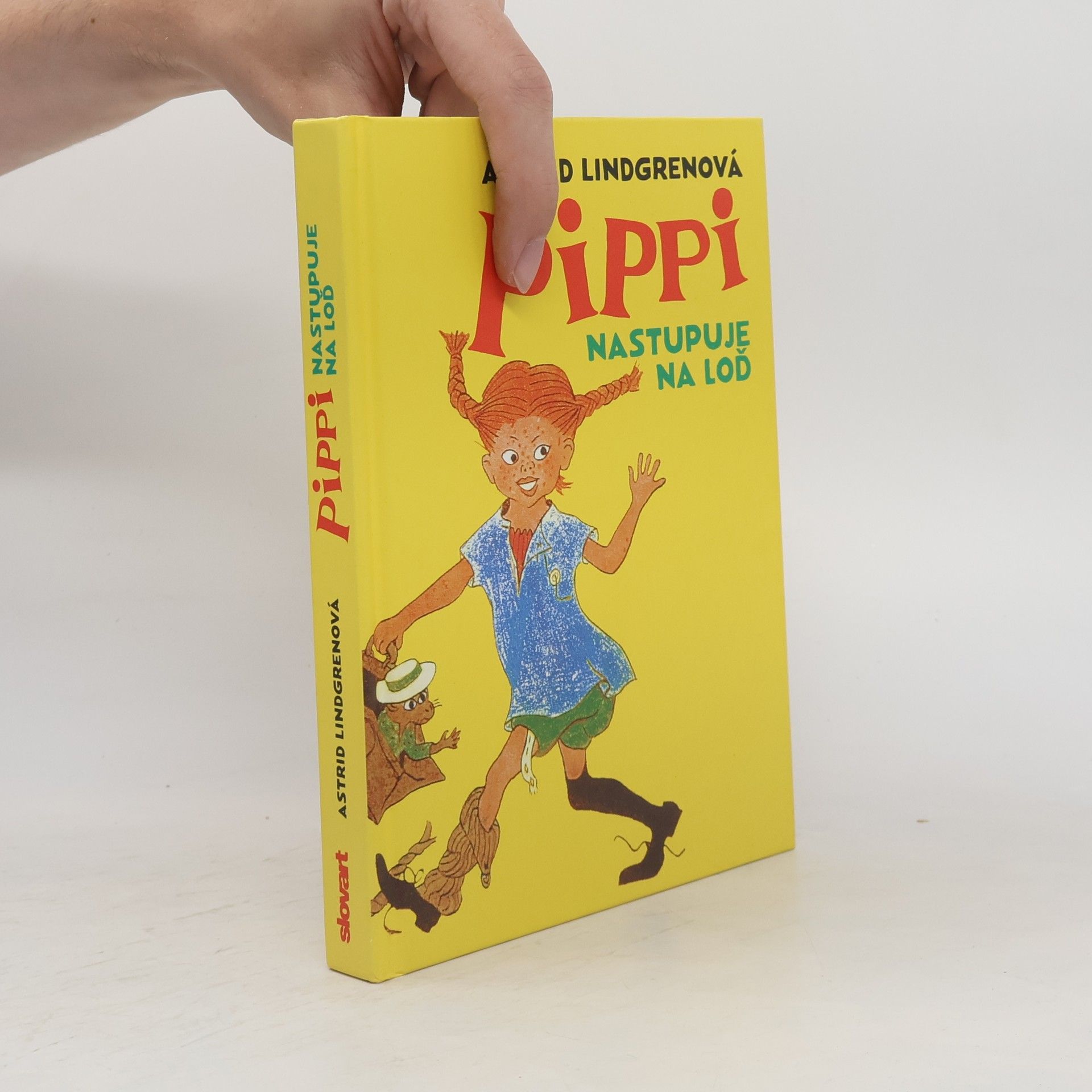 Astrid Lindgren Pippi nastupuje na ľoď