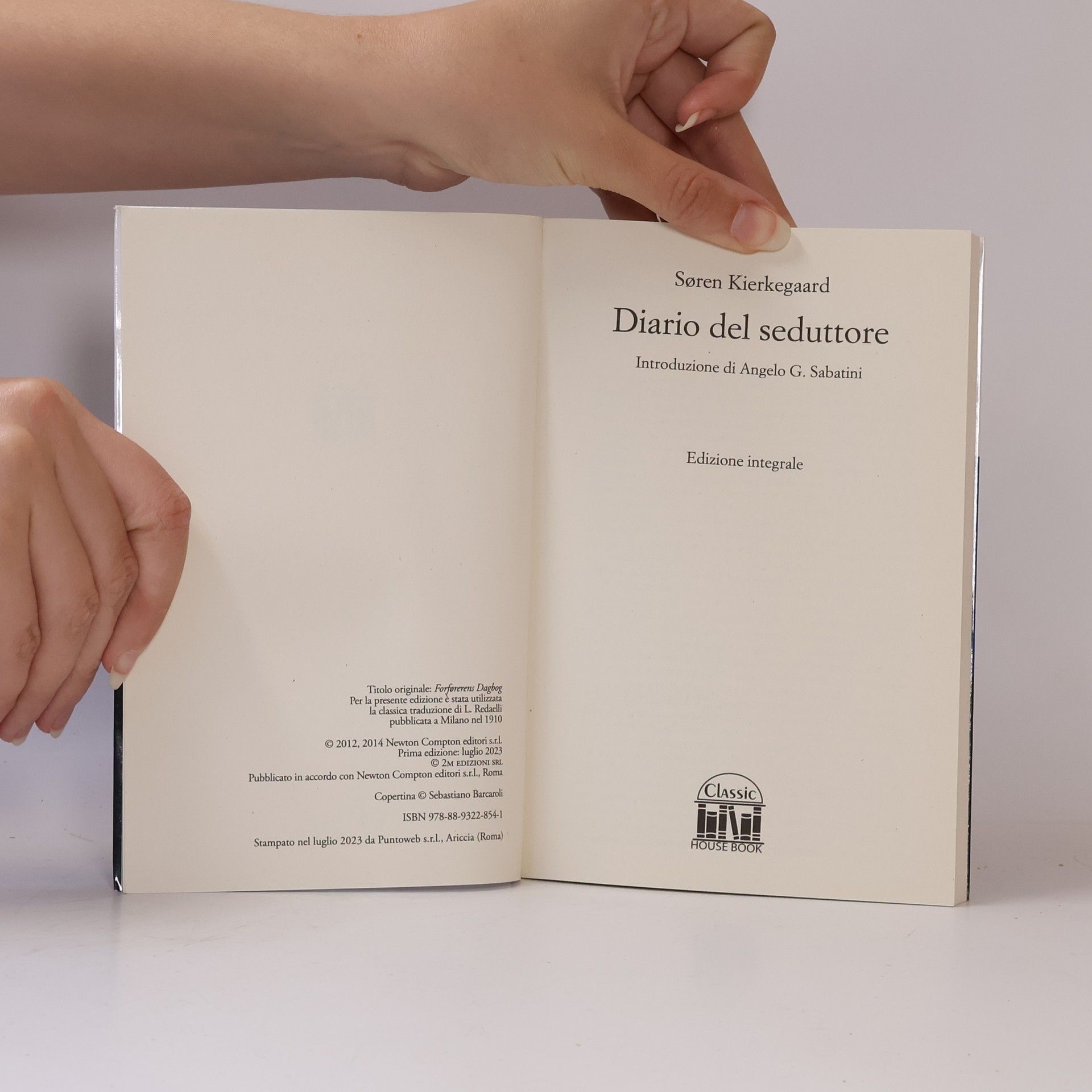 Soren Kierkegaard Diario del seduttore