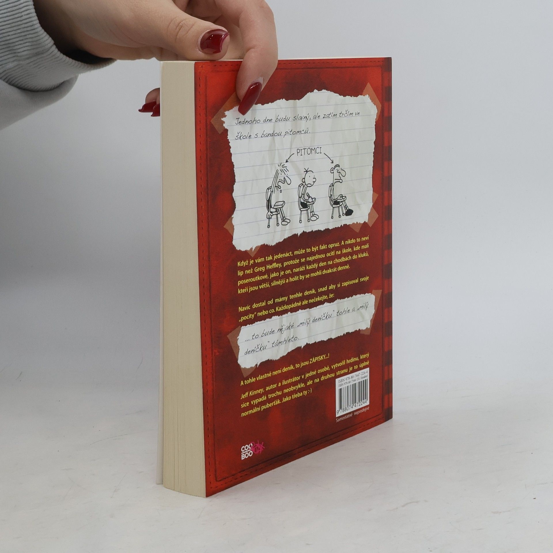 Jeff Kinney Deník malého poseroutky 1
