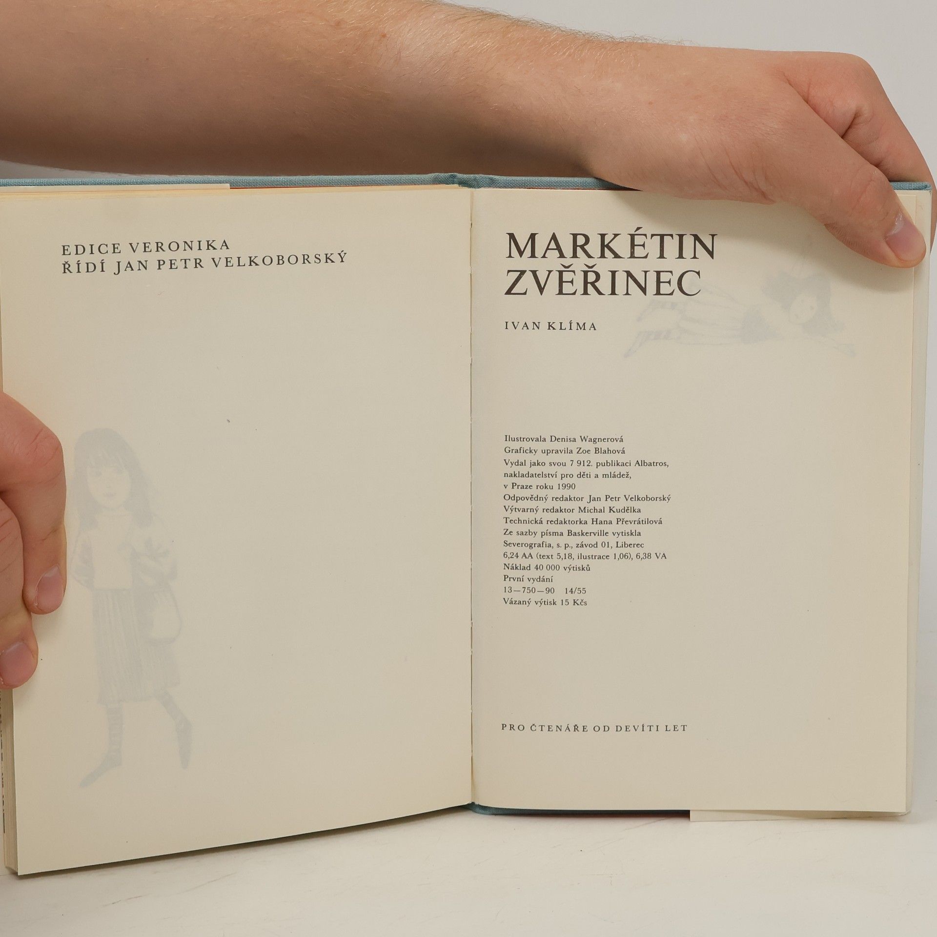 Ivan Klíma Markétin zvěřinec