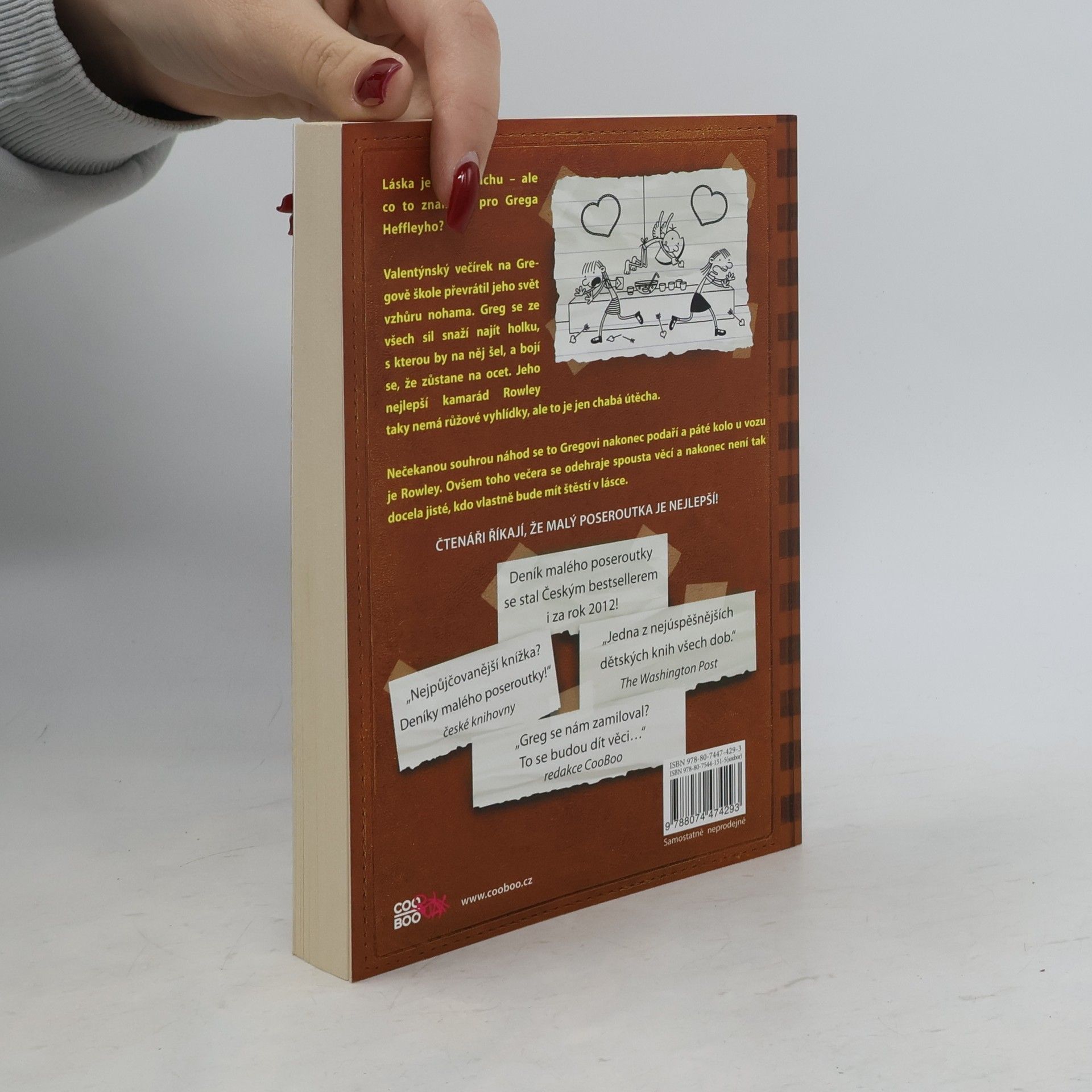 Jeff Kinney Deník malého poseroutky 7. Páté kolo u vozu