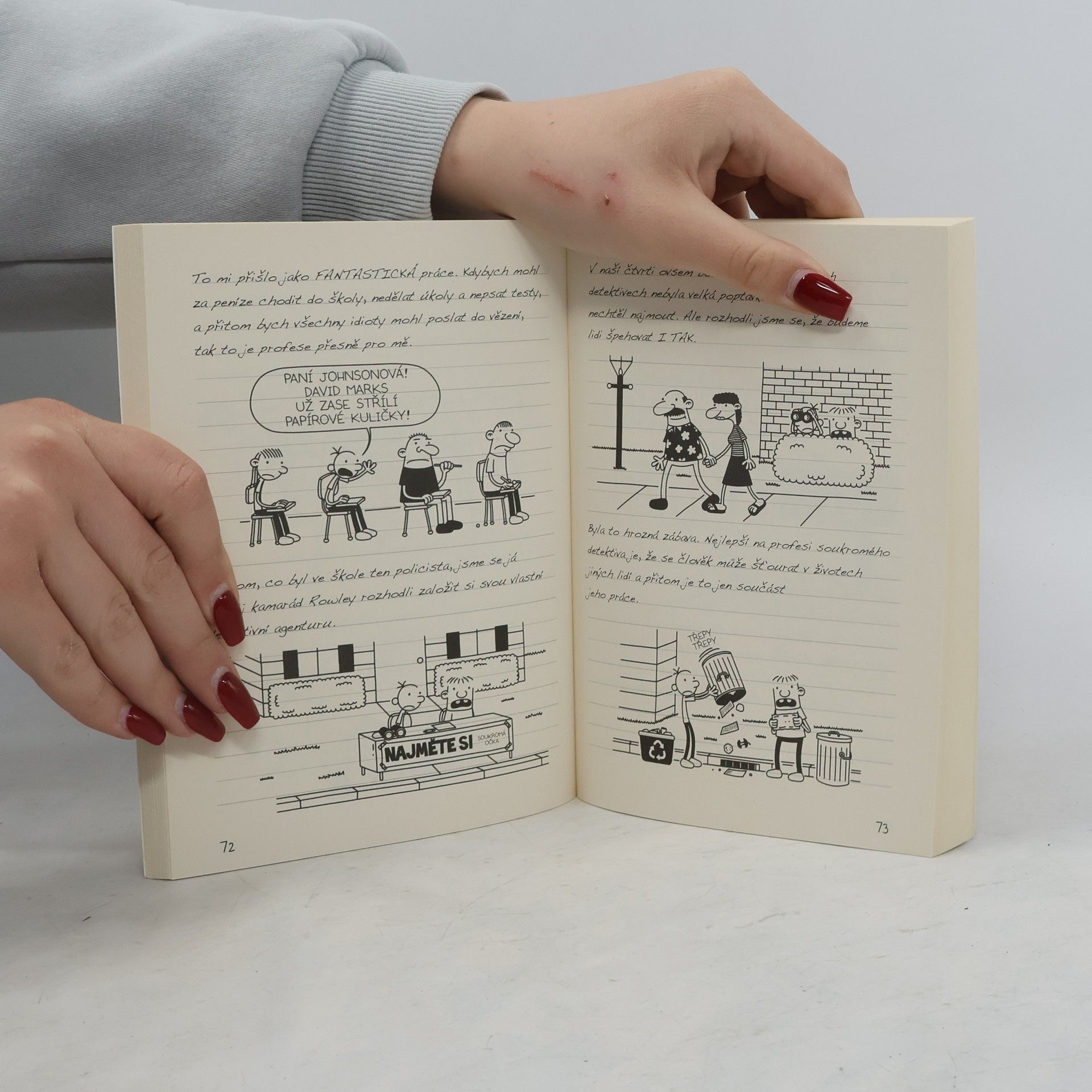Jeff Kinney Deník malého poseroutky 7. Páté kolo u vozu