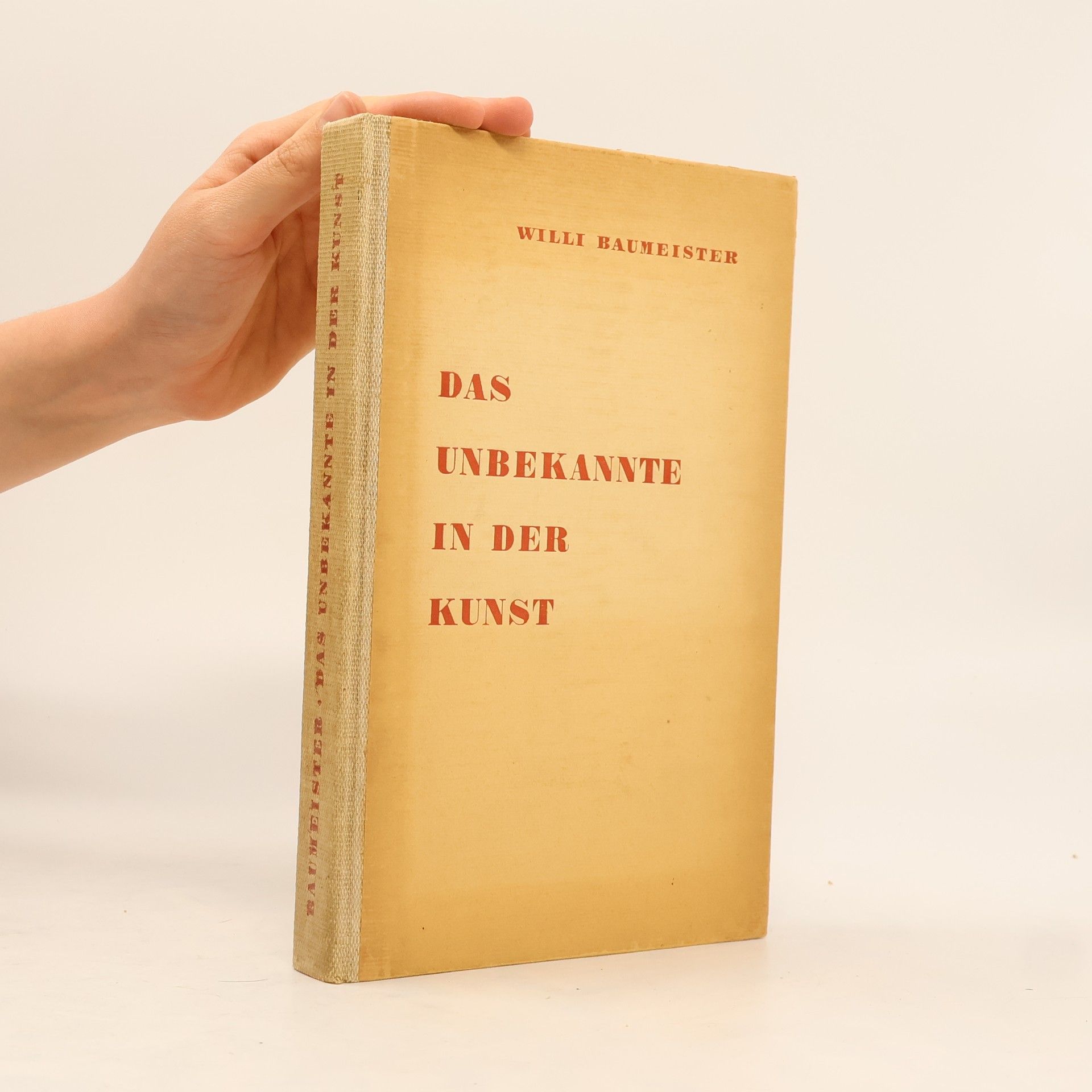 Willi Baumeister Das Unbekannte in der Kunst