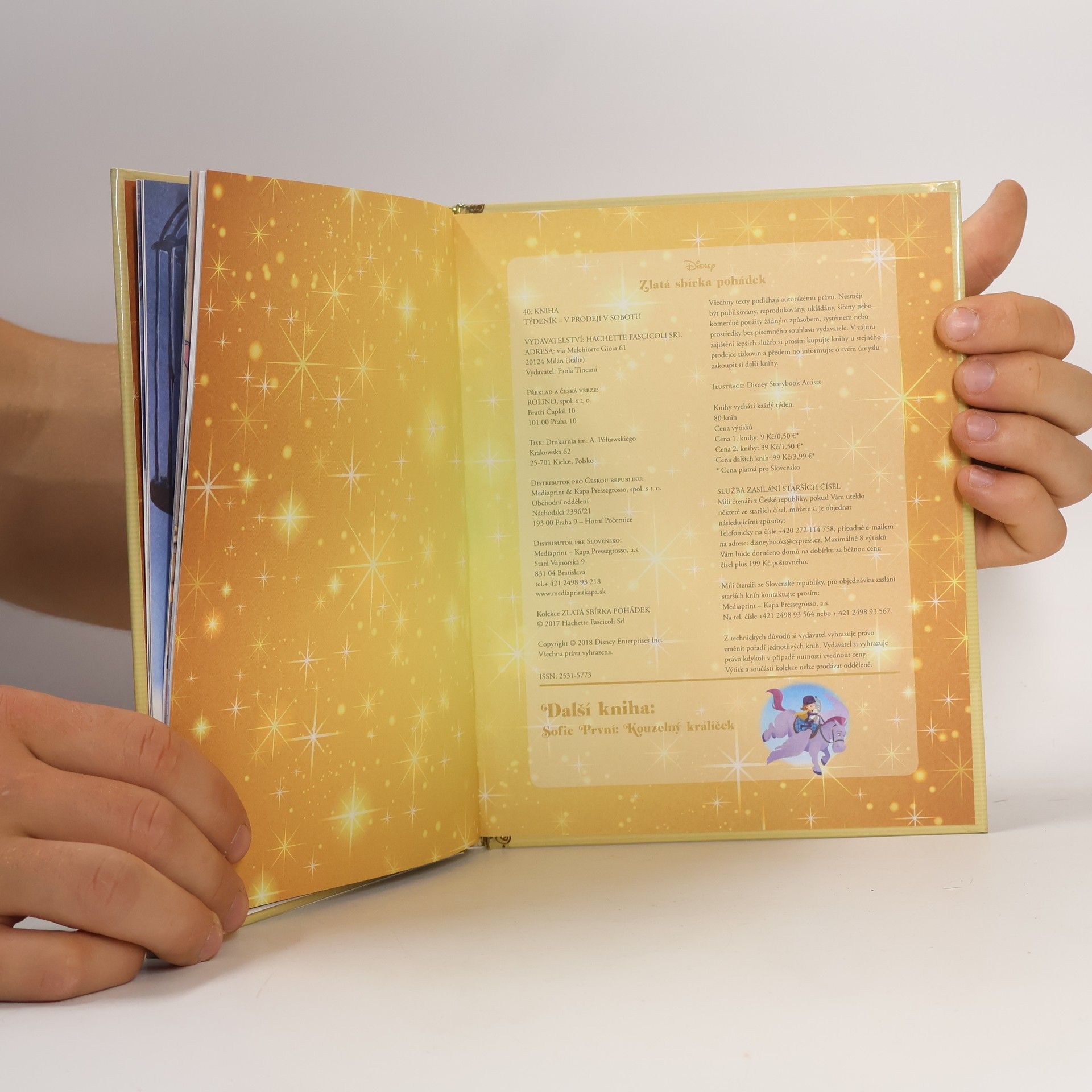 Autores varios Zlatá sbírka pohádek 40. Pinocchio