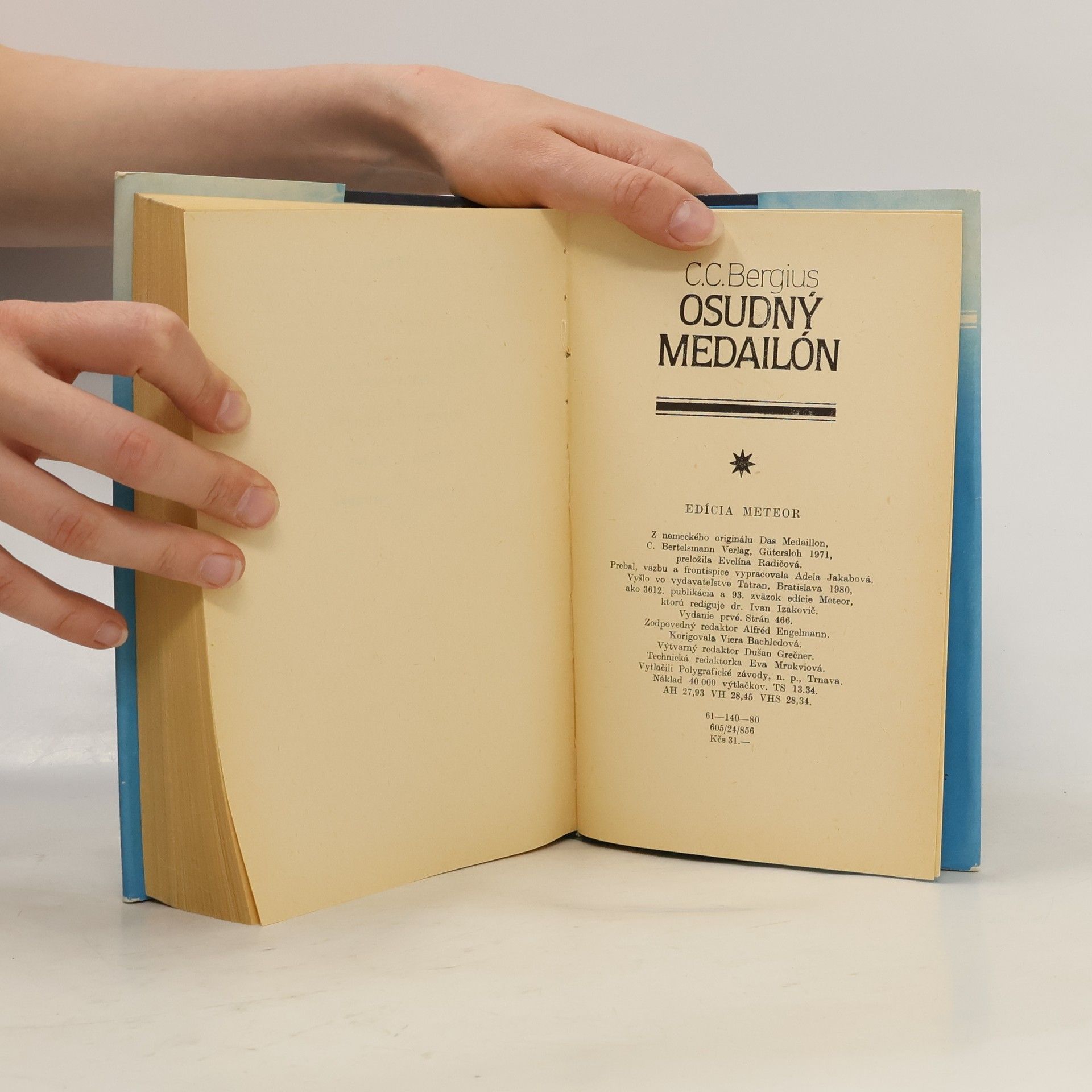 C. C. Bergius Osudný medailón