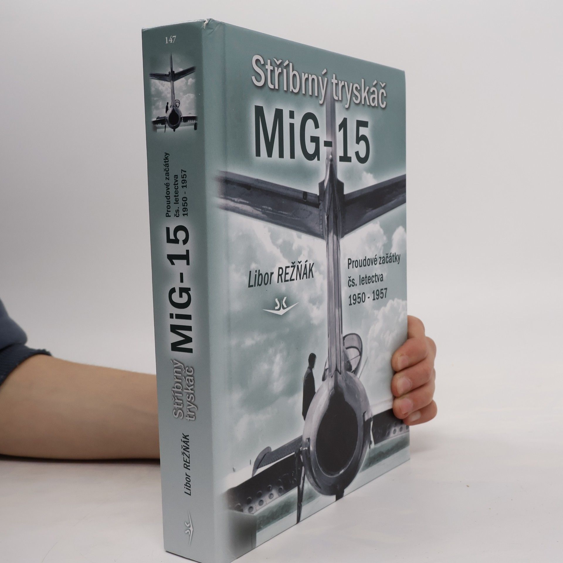 Stříbrný tryskáč Mig-15