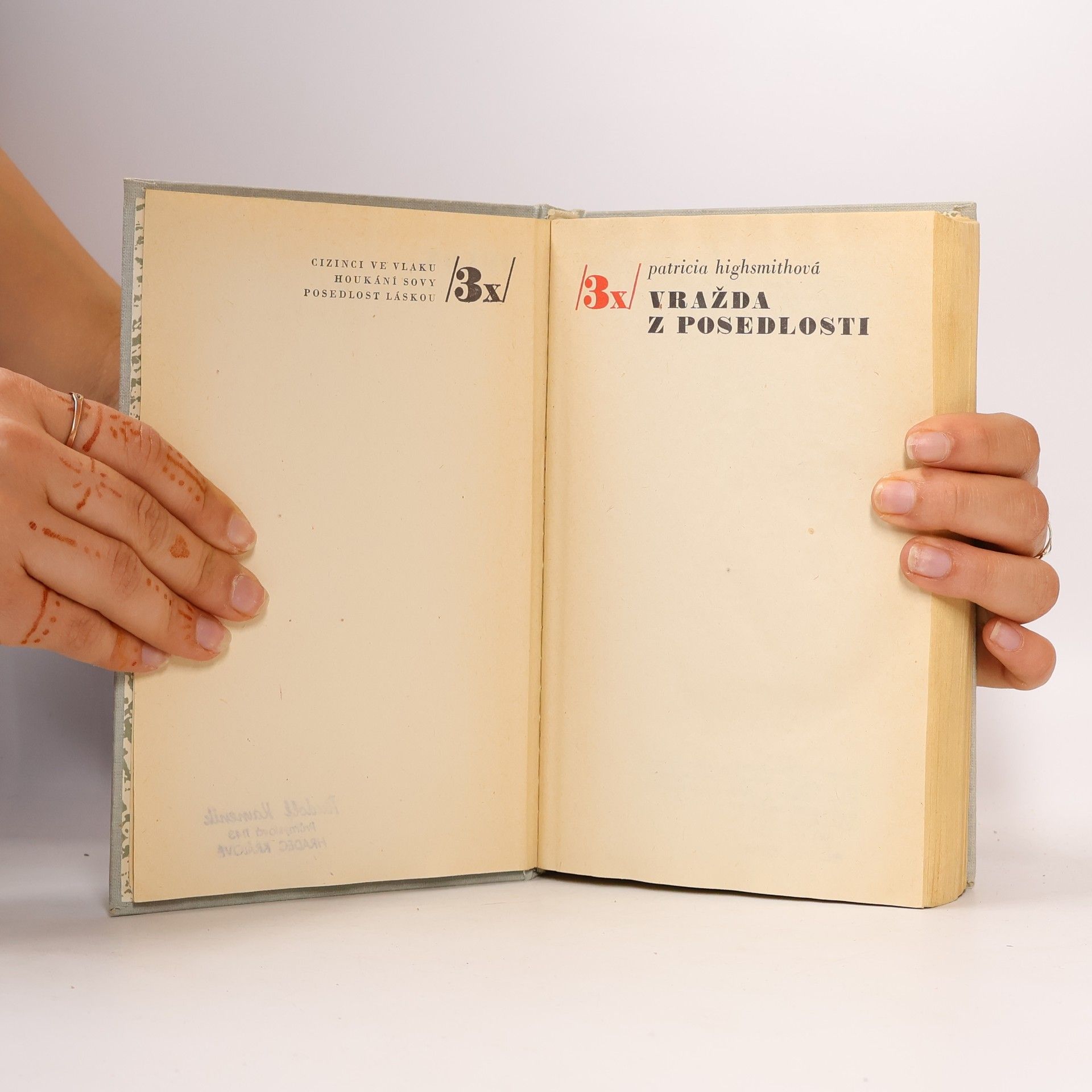 Patricia Highsmith Třikrát vražda z posedlosti