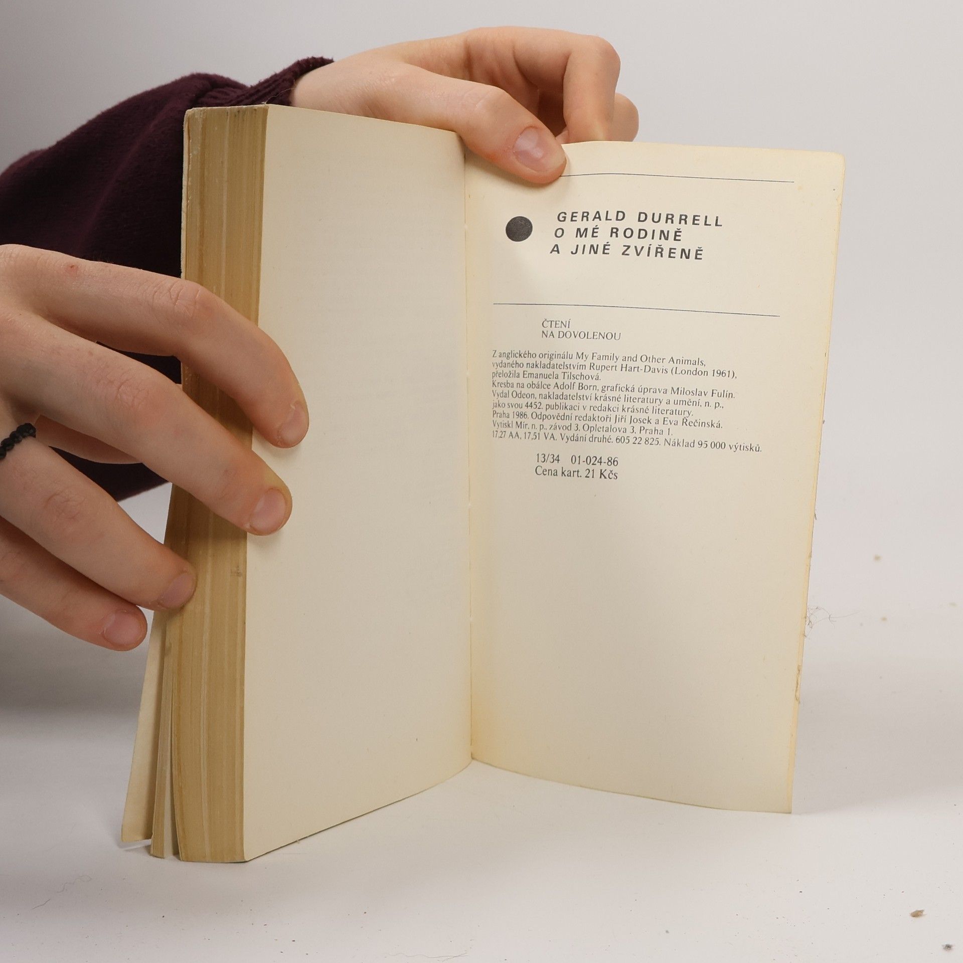 Gerald Durrell O mé rodině a jiné zvířeně