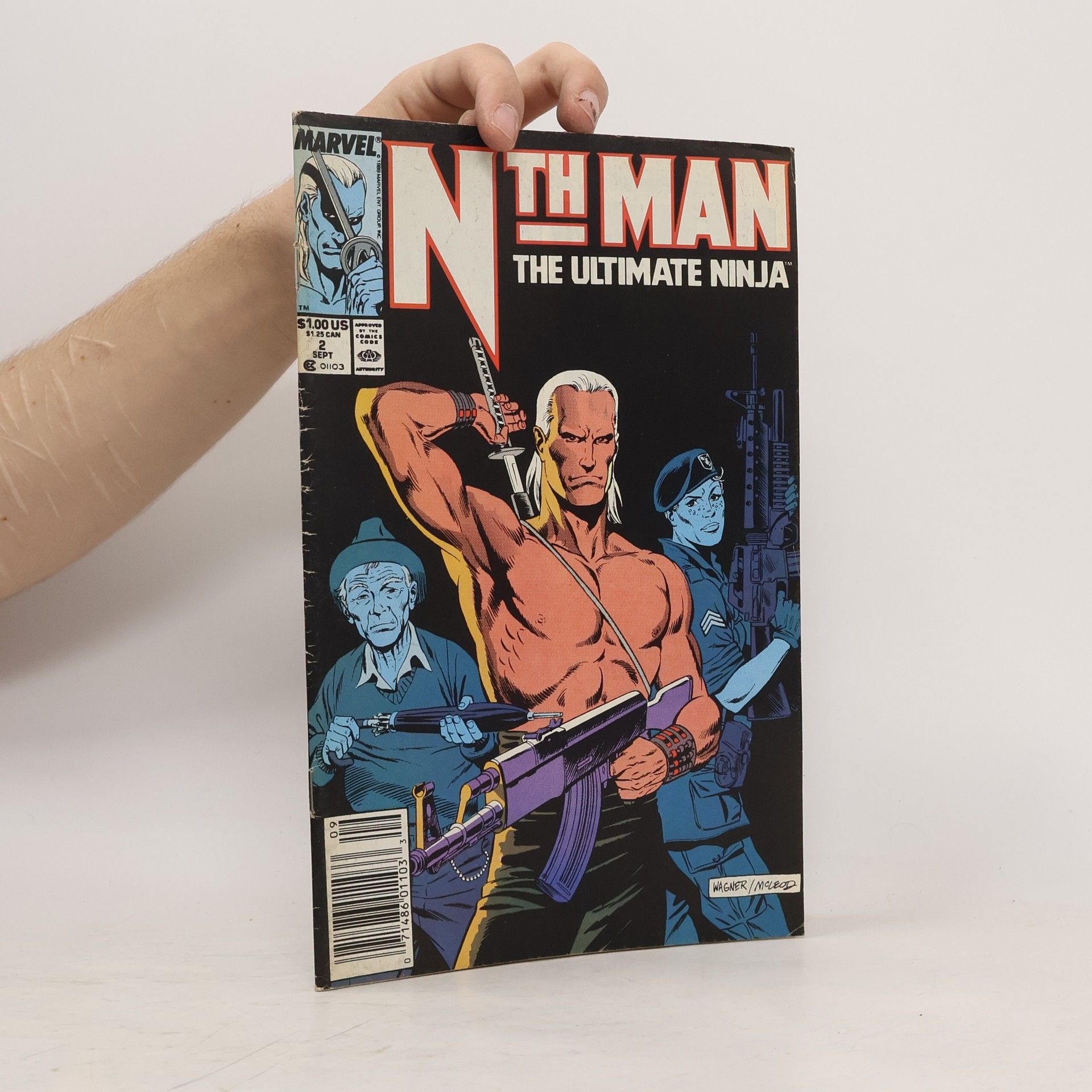 Marvel Comics The Nth Man 2. The Ultimate Ninja