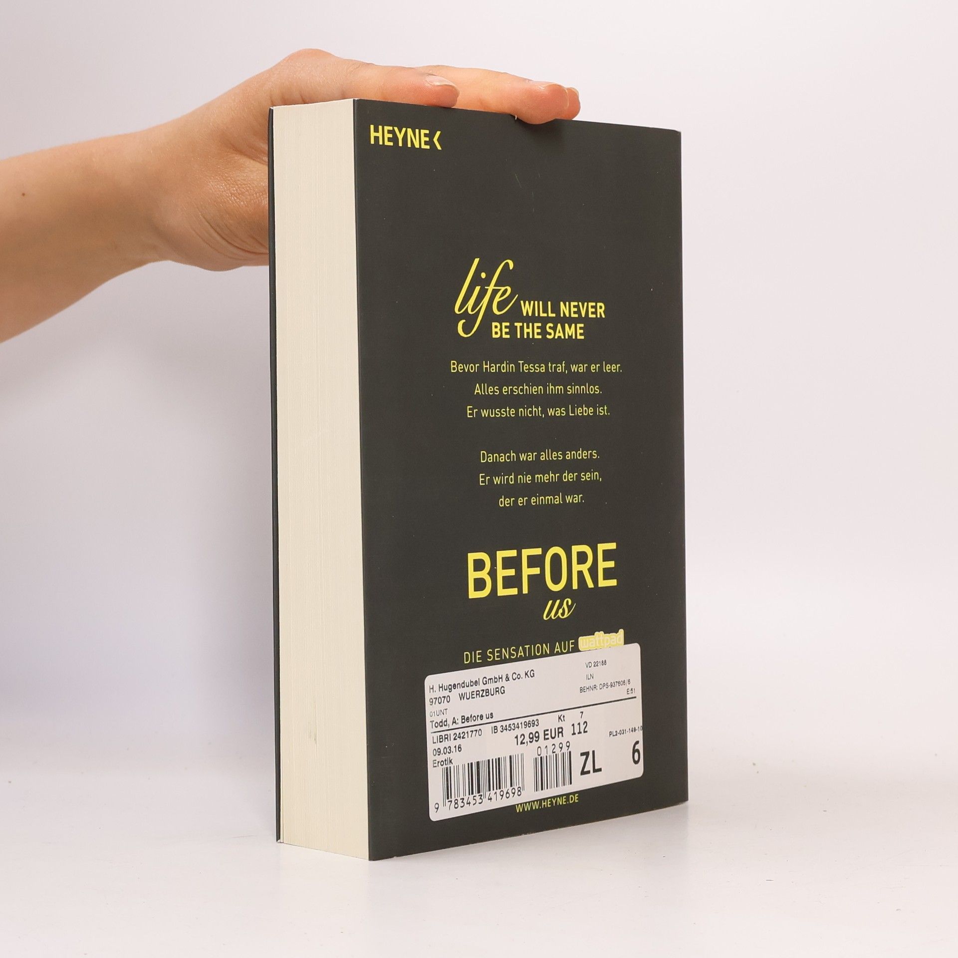 Anna Todd After 5. Before Us