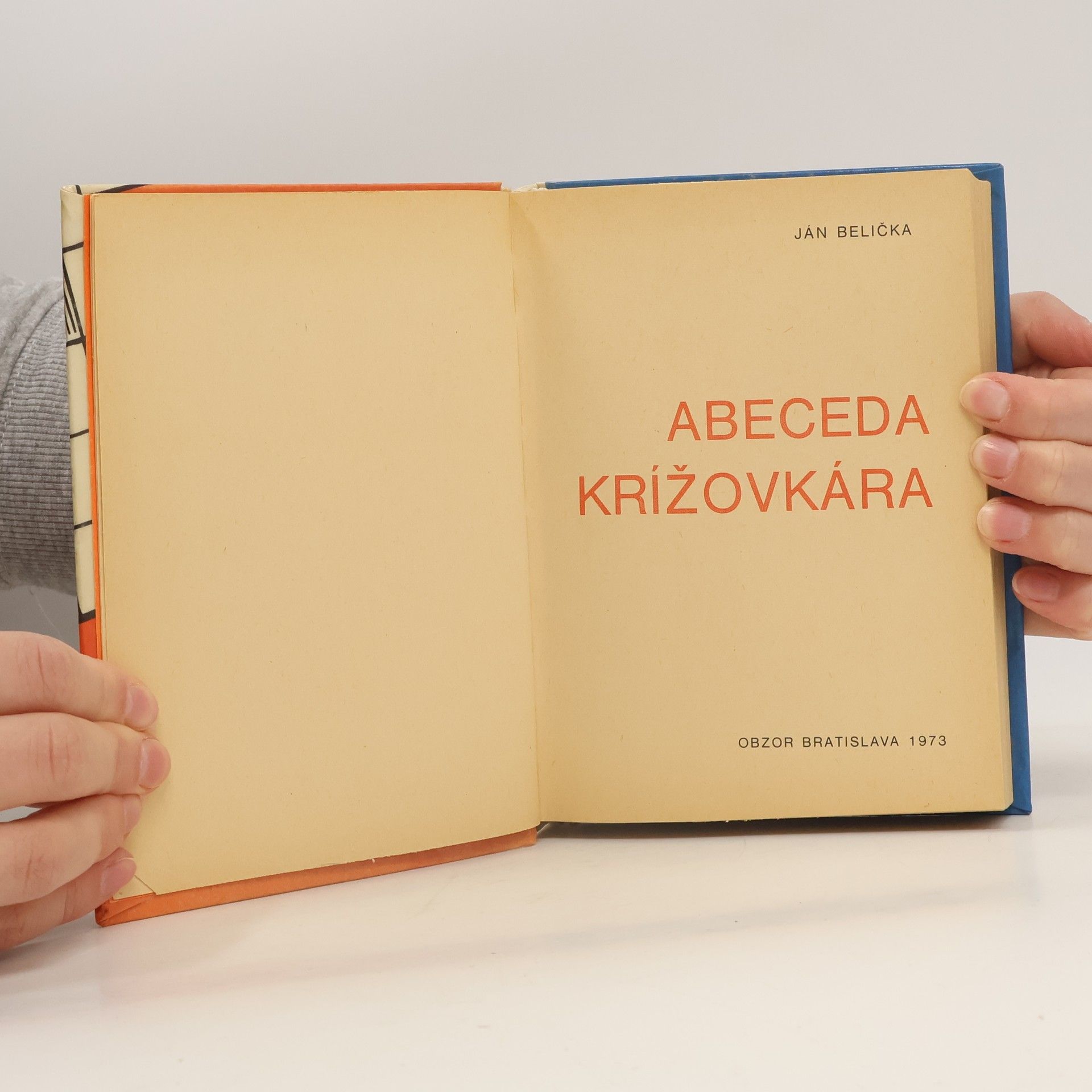 Ján Belička Abeceda krížovkára