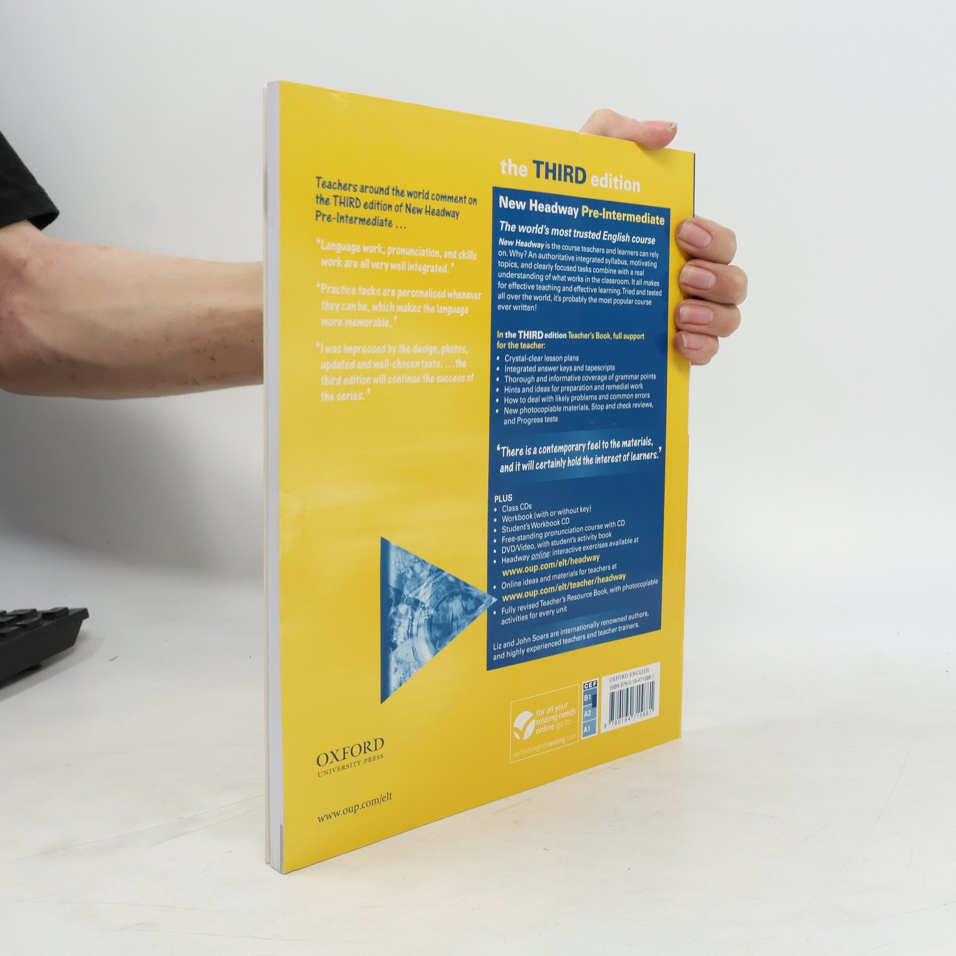 Kolektiv autorů New Headway : the third edition. Pre-intermediate. Teacher's book