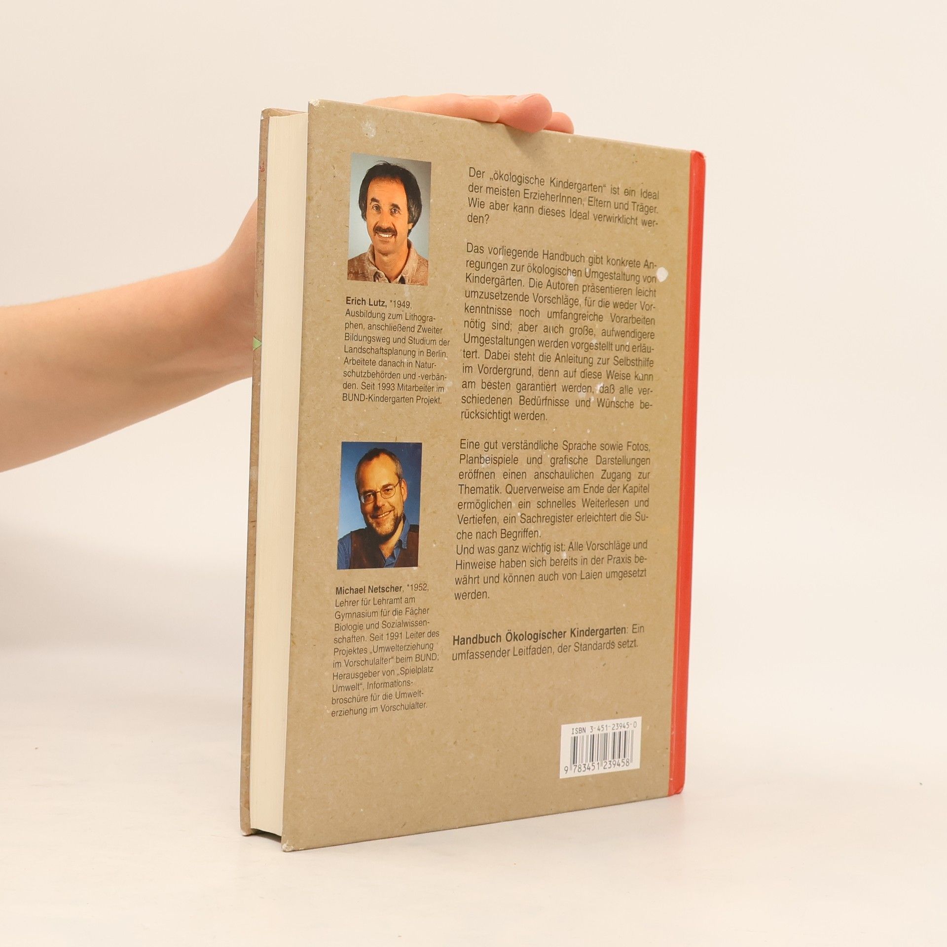 Erich Lutz Handbuch Ökologiecher Kindergarten