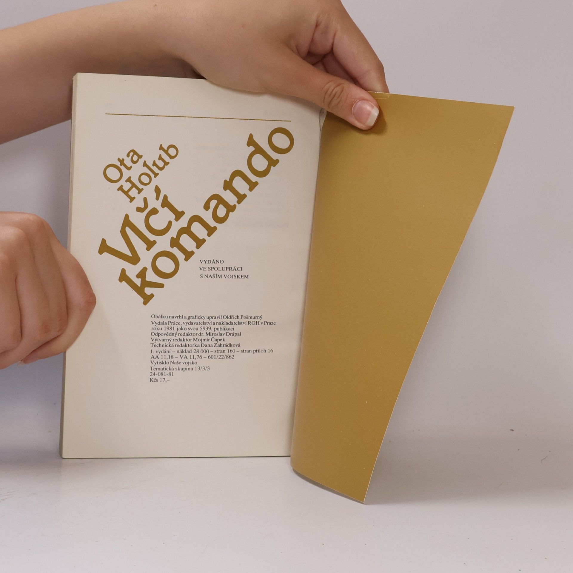 Ota Holub Vlčí komando
