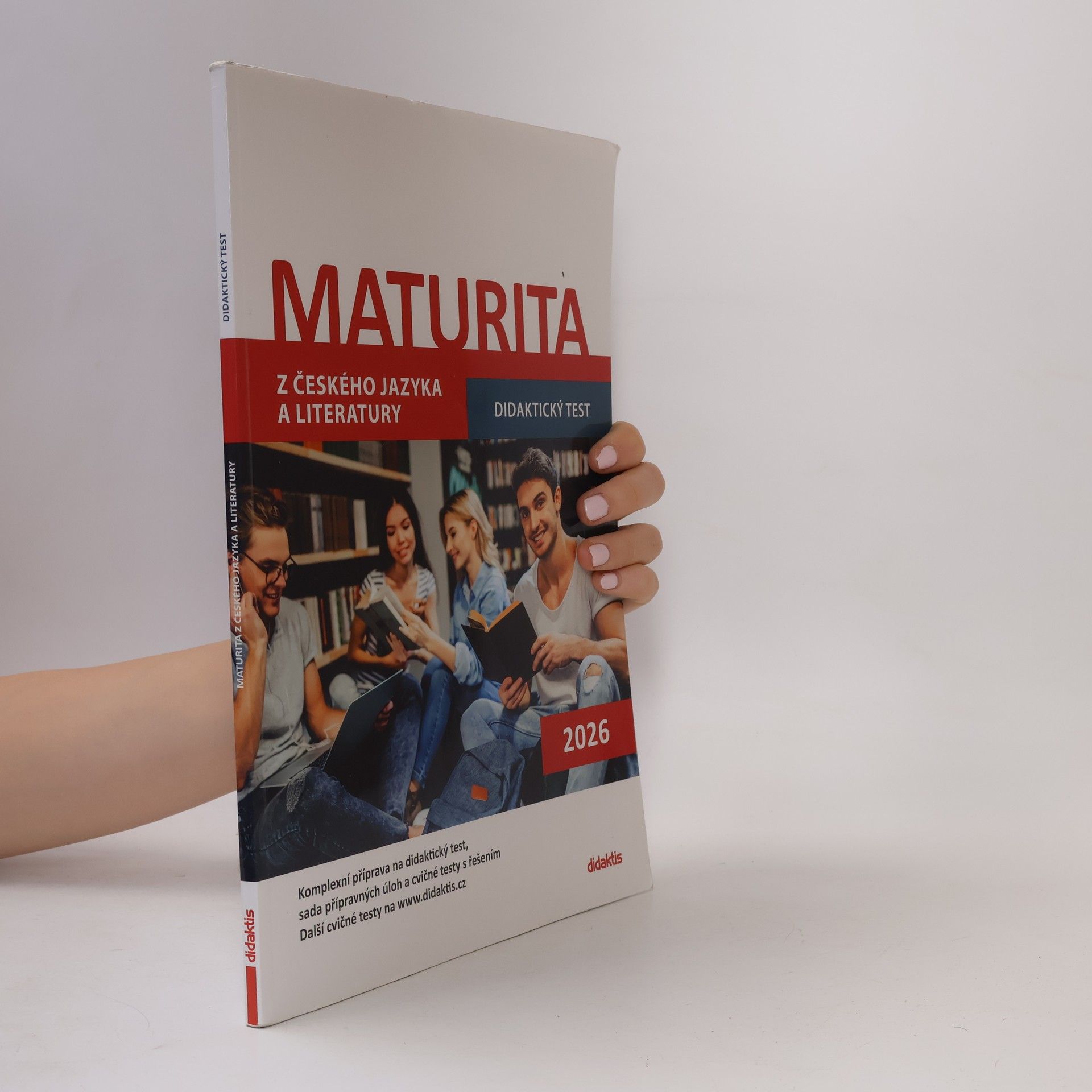 Collectif d'auteurs Maturita z českého jazyka a literatury. Didaktický test 2026