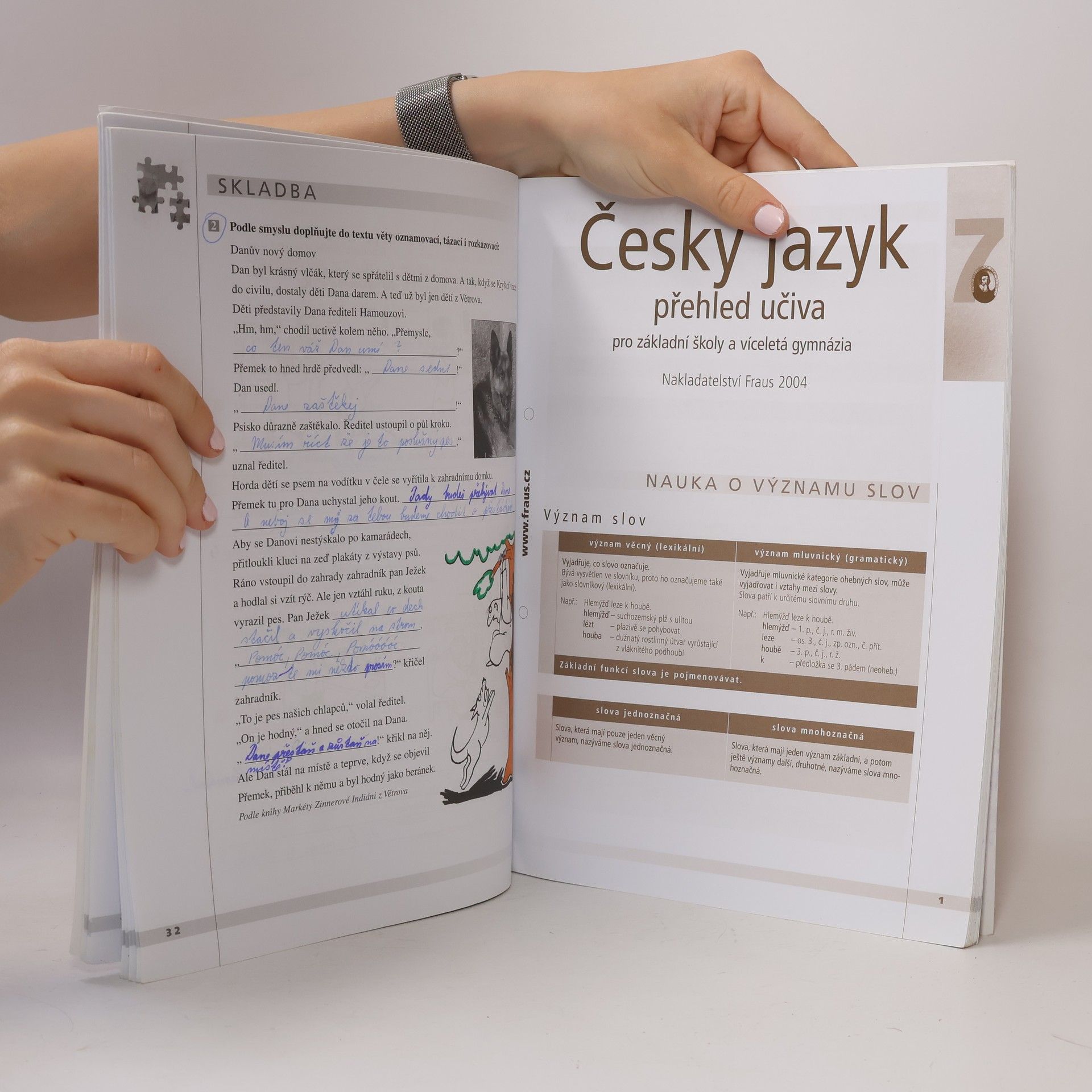 Zdeňka Krausová Český jazyk 7 pro ZŠ a VG PS