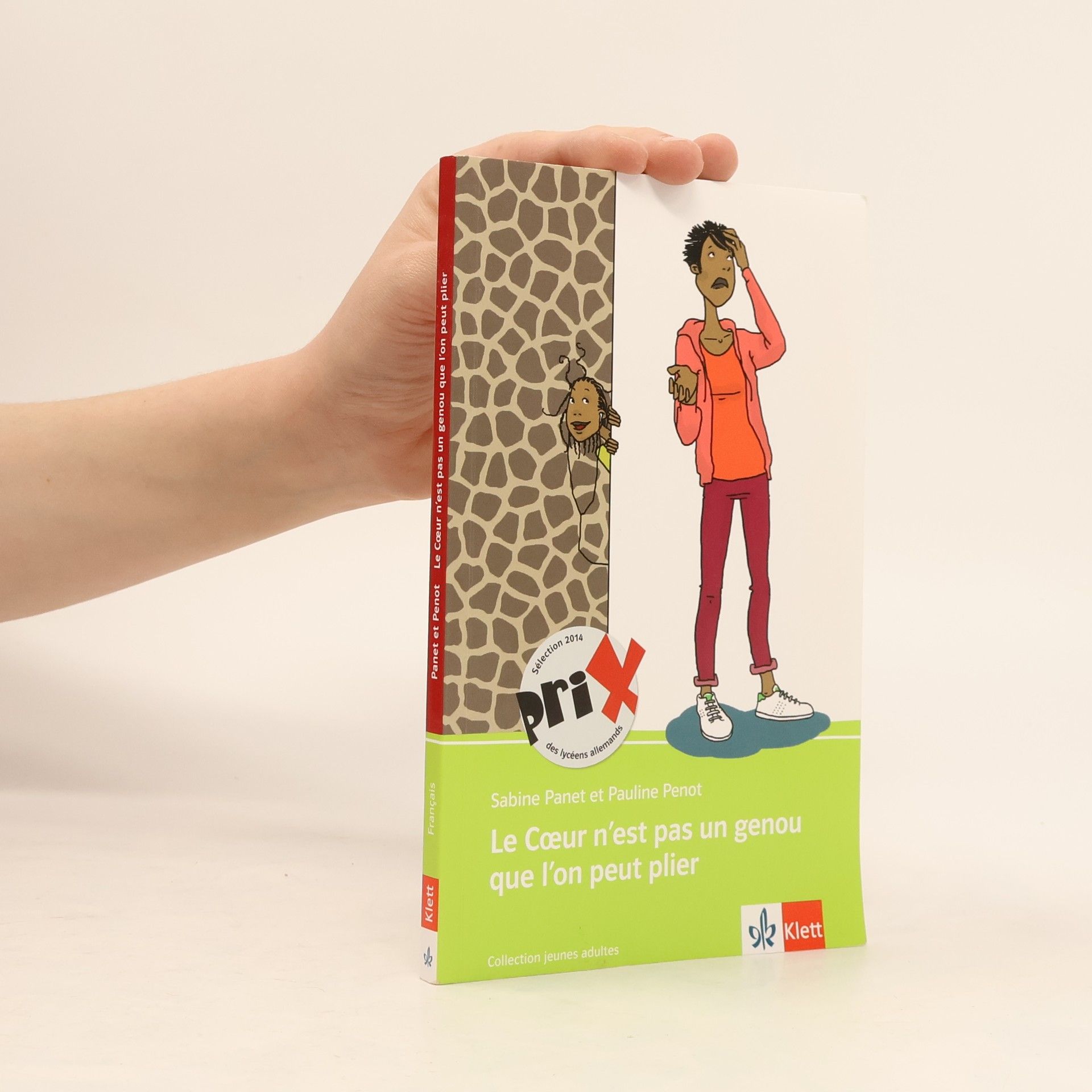 Sabine Panet Collection jeunes adultes: Le cœur n'est pas un genou que l'on peut plier: Schulausgabe für das Niveau B2. Französischer Originaltext mit Annotationen