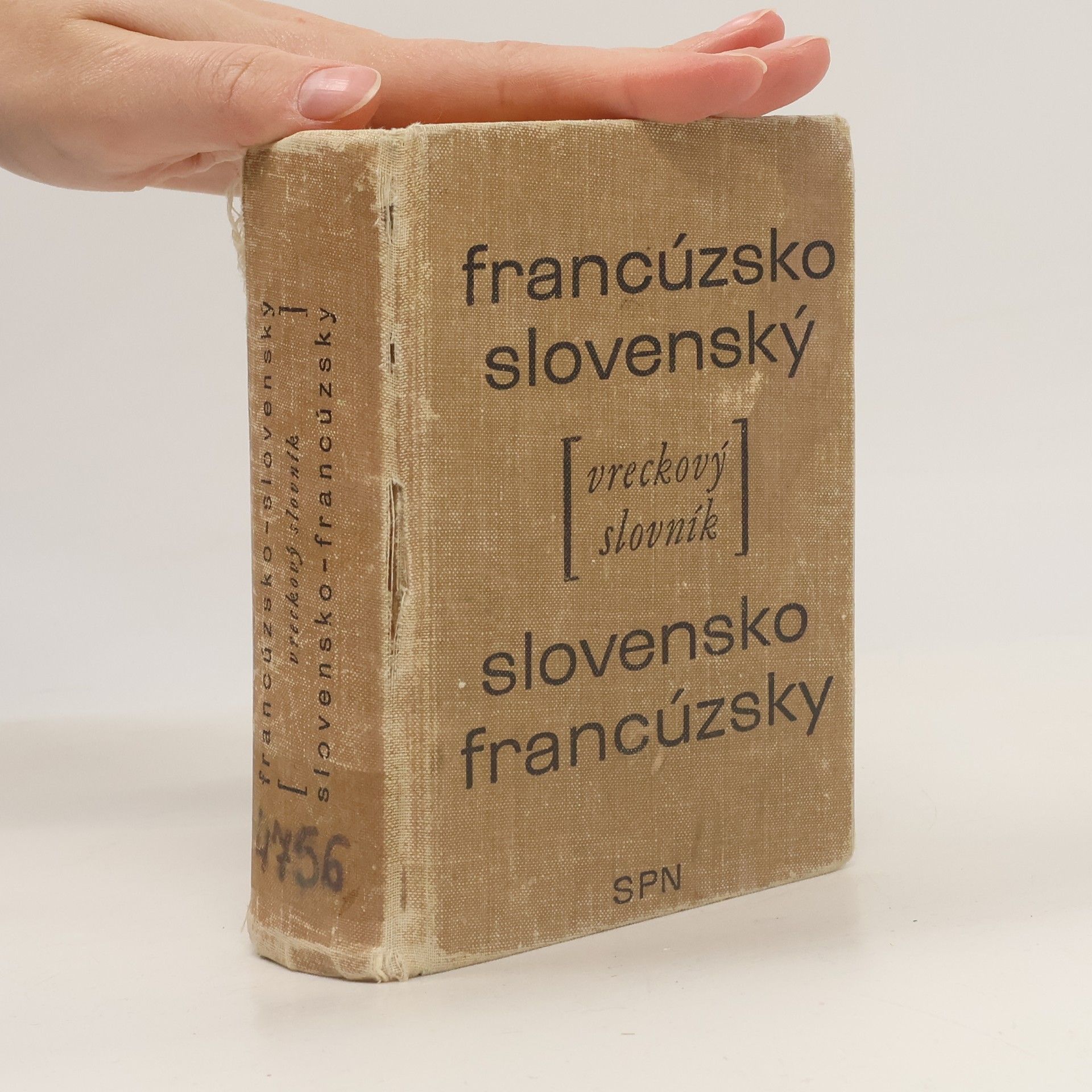 Ondrej Hrčka Francúzsko-slovenský a slovensko-francúzsky vreckový slovník