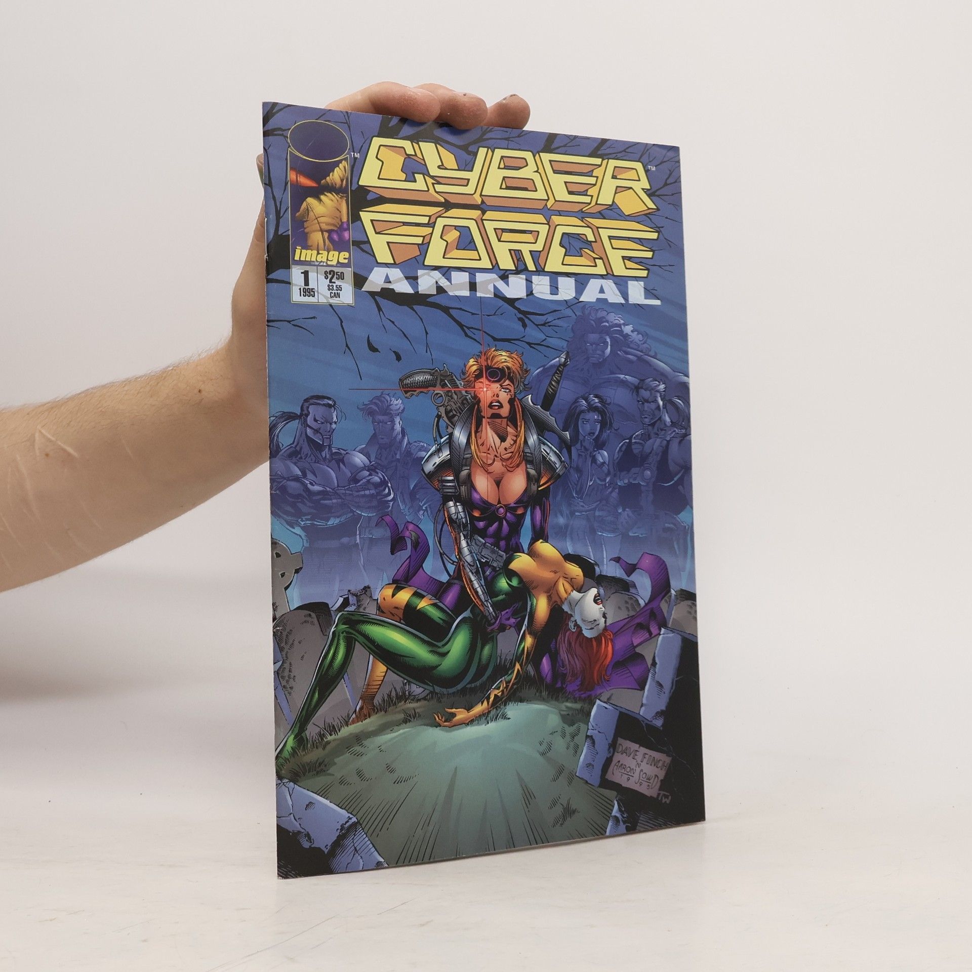 Michael Heisler Cyber Force Annual 1