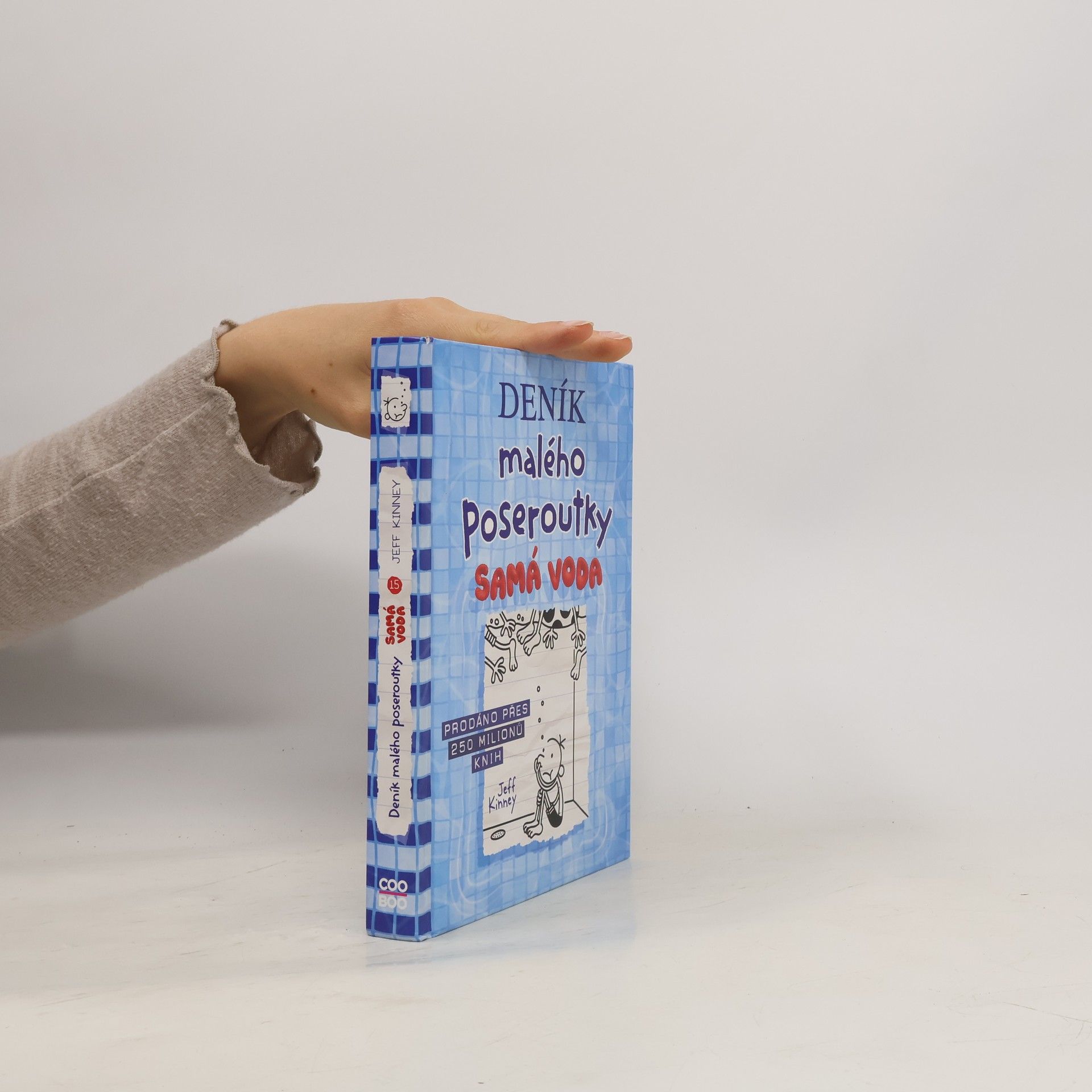 Jeff Kinney Deník malého poseroutky 15. Samá voda
