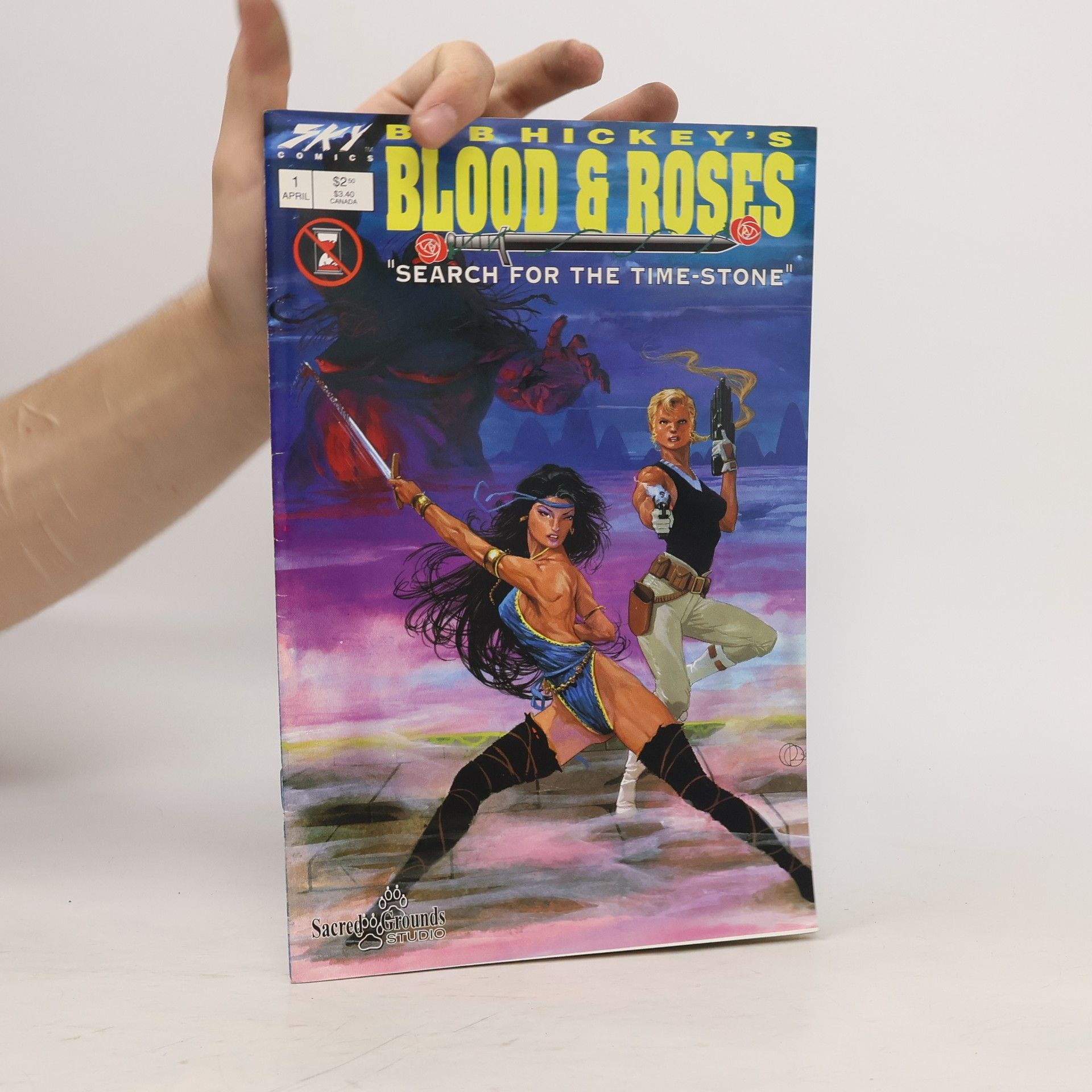 Bob Hickey Blood & Roses 1. Search for the Time-Stone