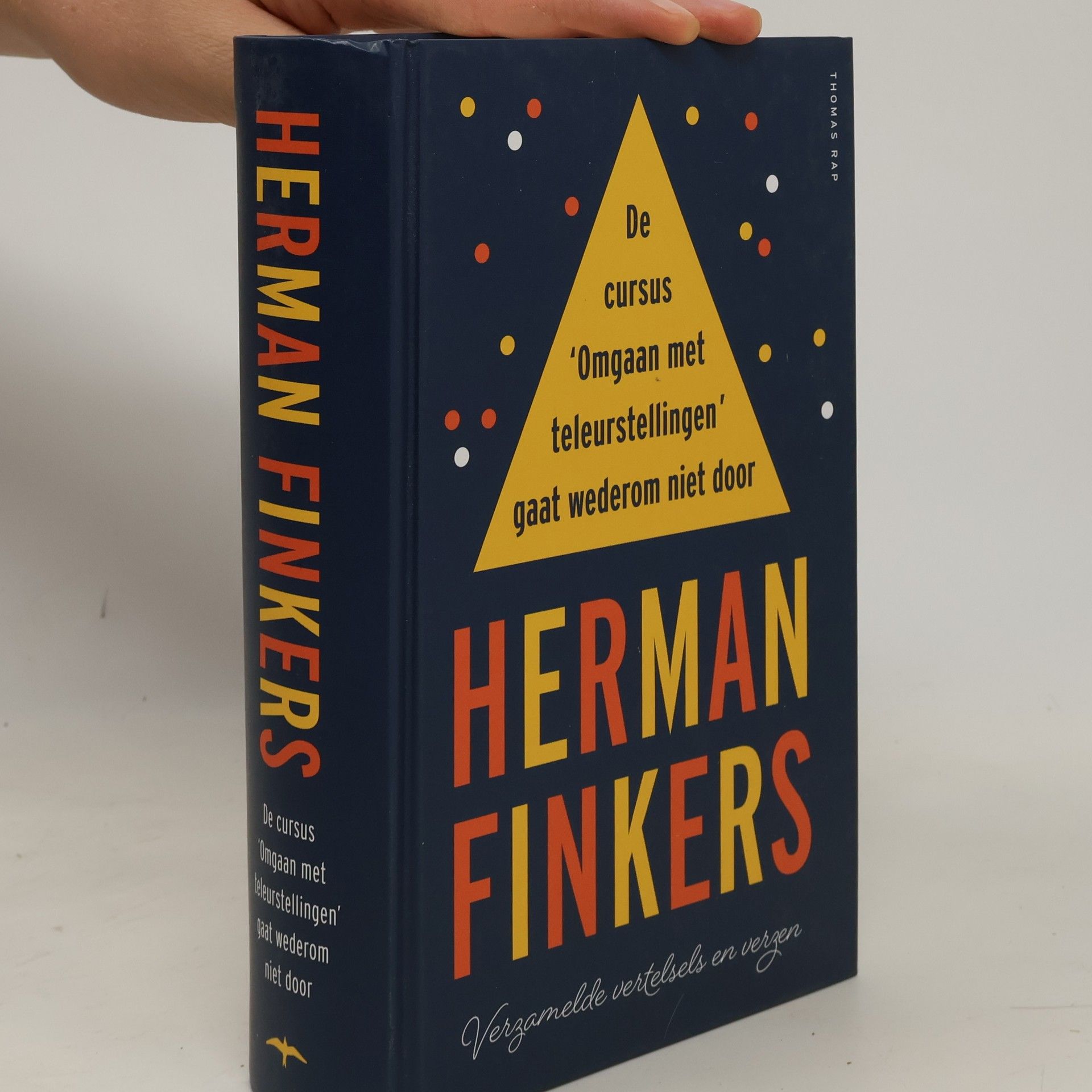 Herman Finkers De cursus 'Omgaan met teleurstellingen' gaat wederom niet door