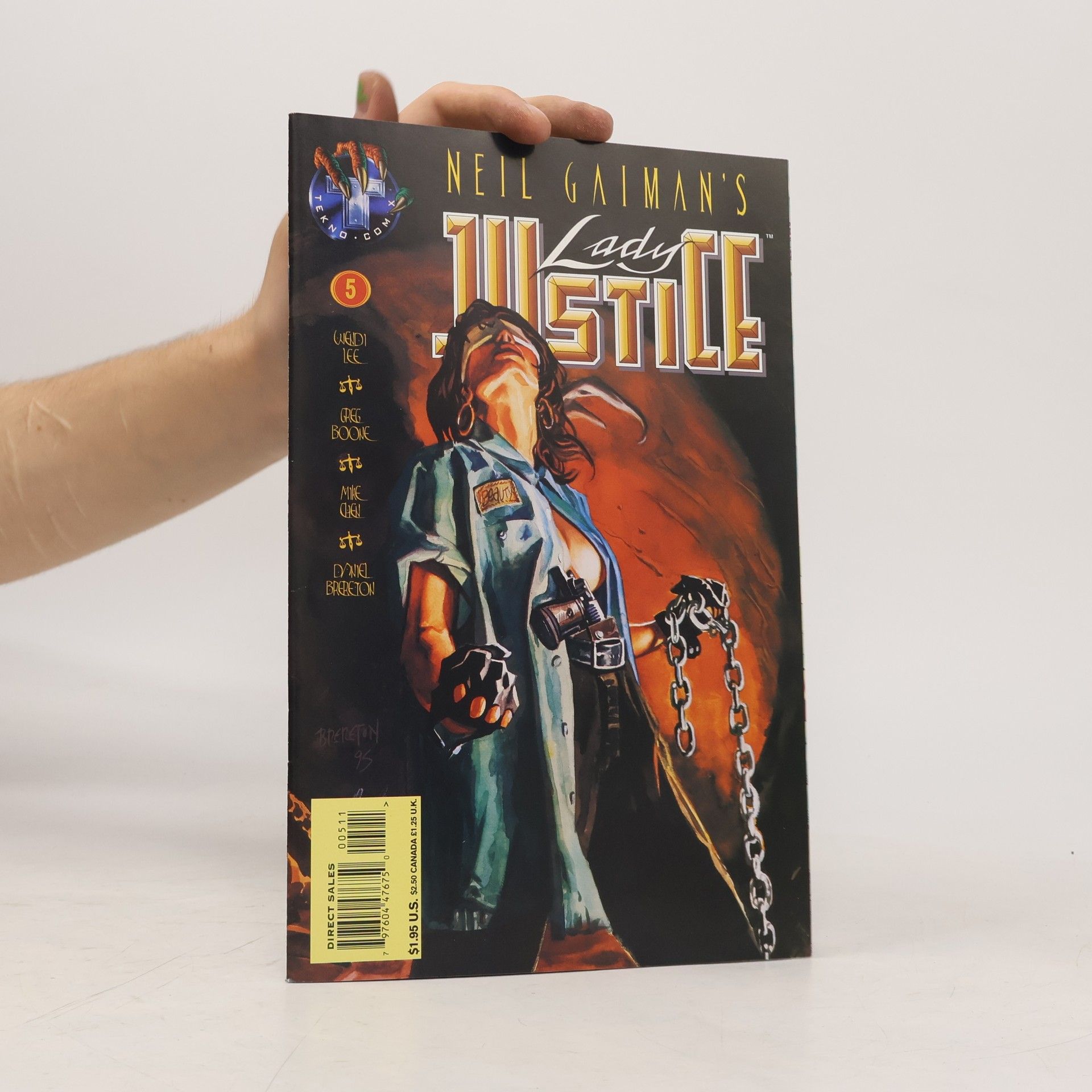 Wendi Lee Neil Gaiman's Lady Justice. Vol. 1, No. 5