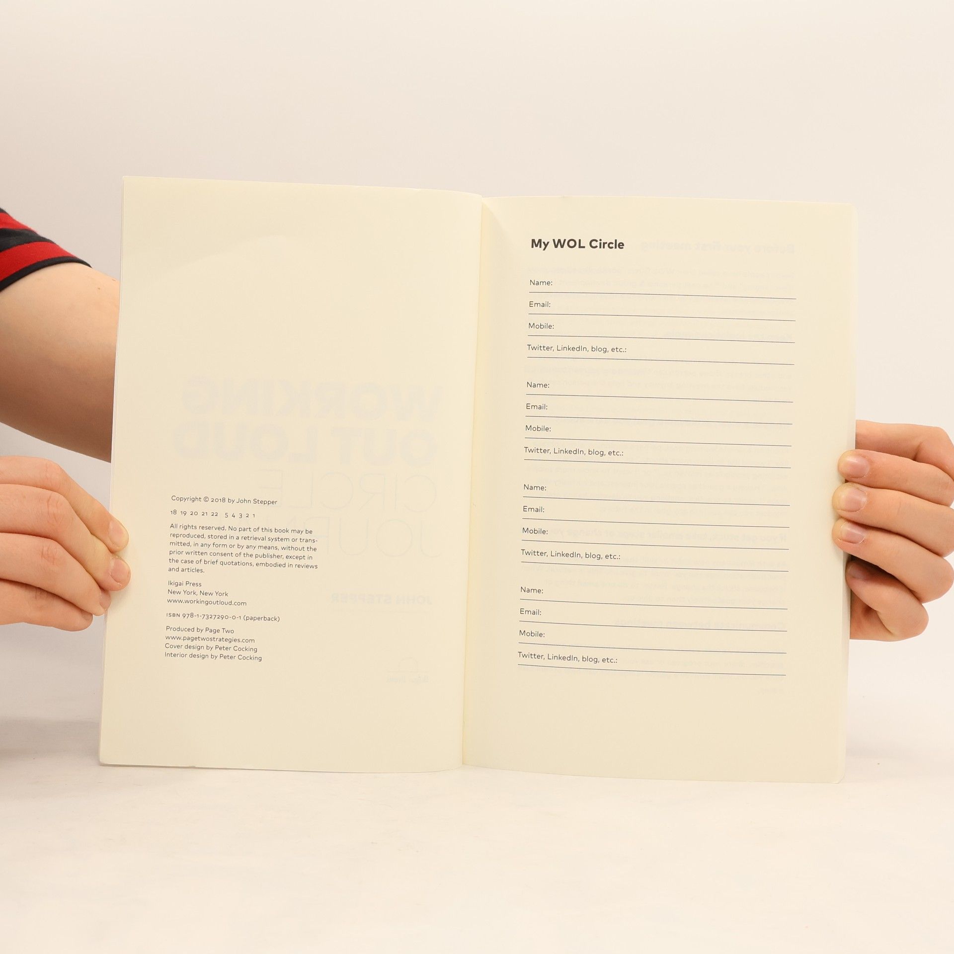 John Stepper Working Out Loud Circle Journal