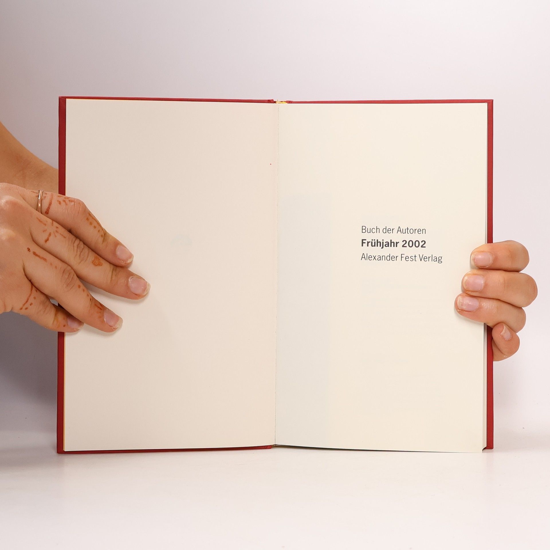 Buch der Autoren Frühjahr 2002