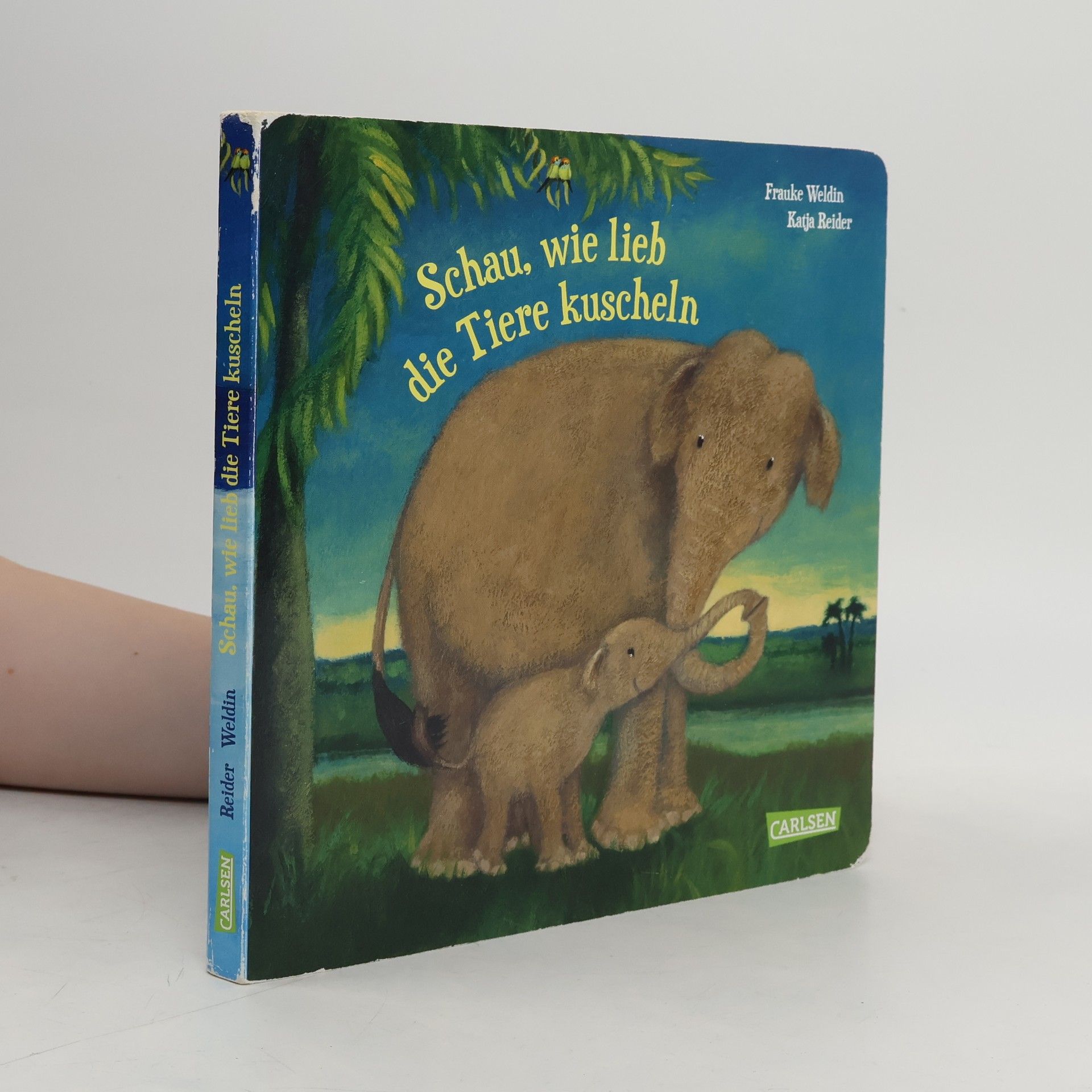 Katja Reider Schau, wie lieb die Tiere kuscheln