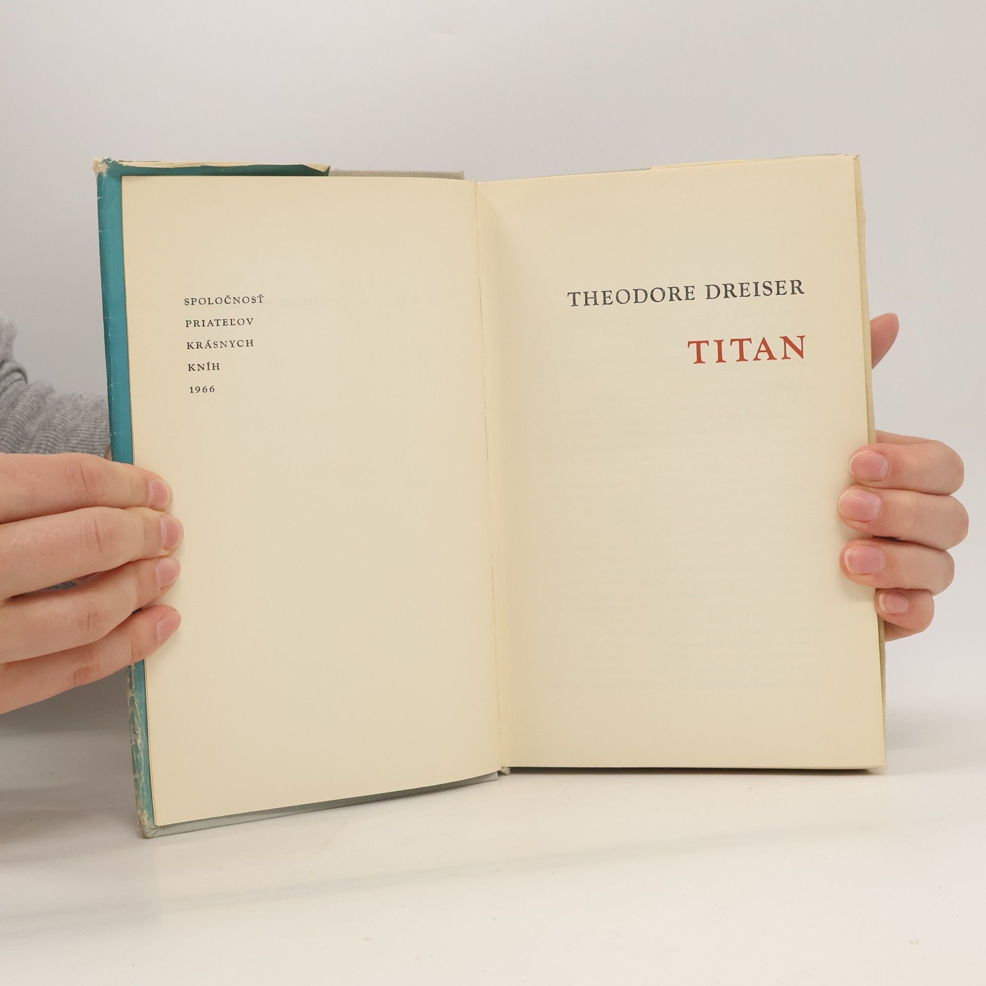 Theodore Dreiser Titan