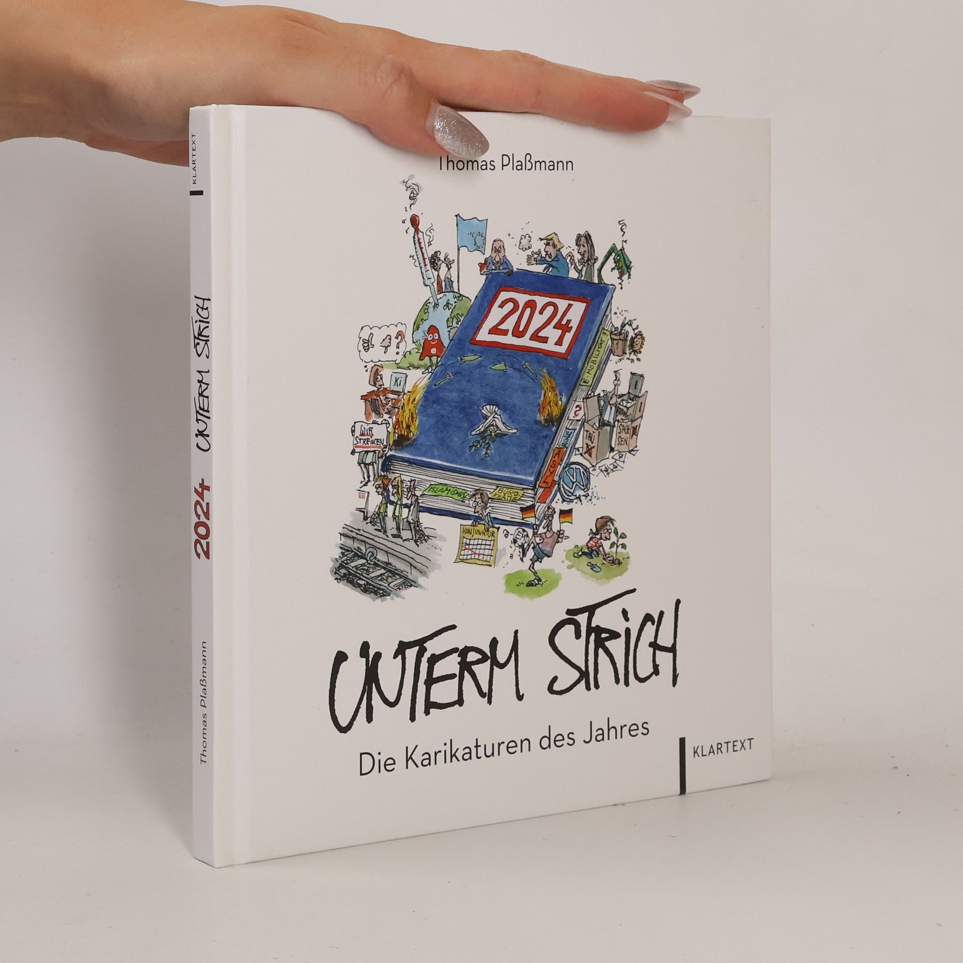 Unterm Strich 2024. Die Karikaturen des Jahres