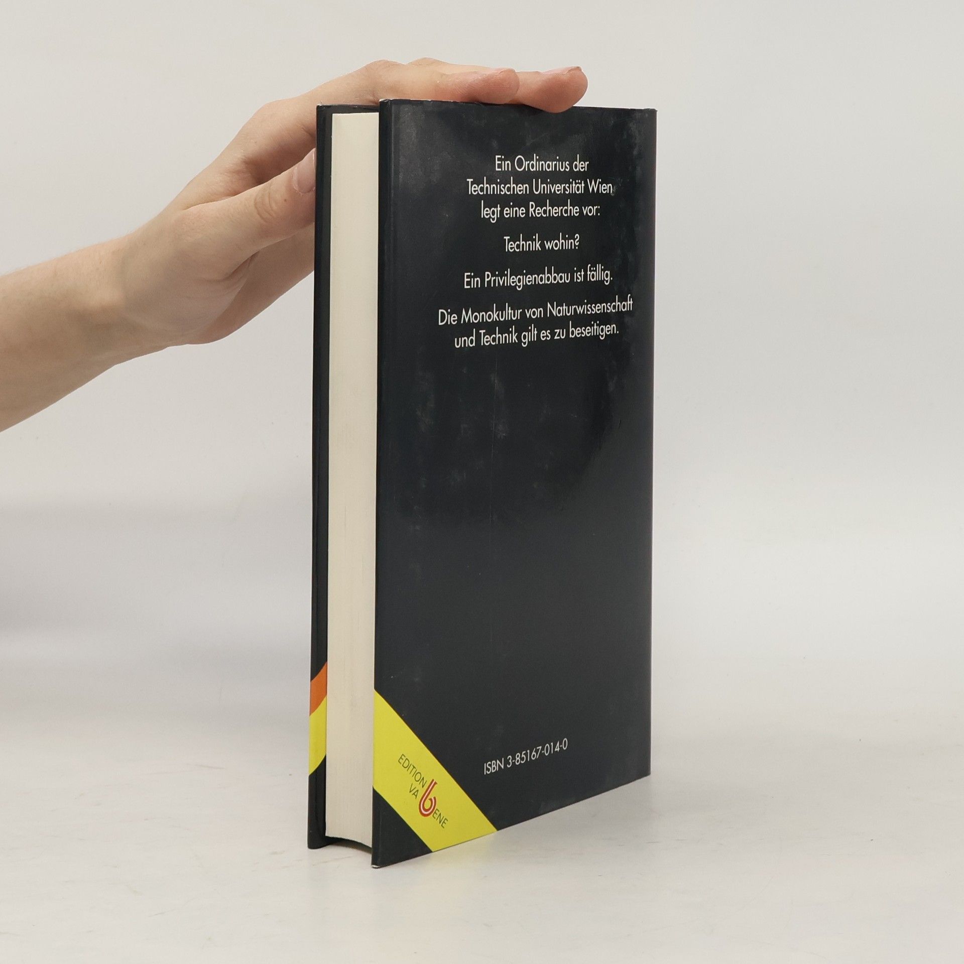Gerhard Fasching Sprengsatz Wissenschaft