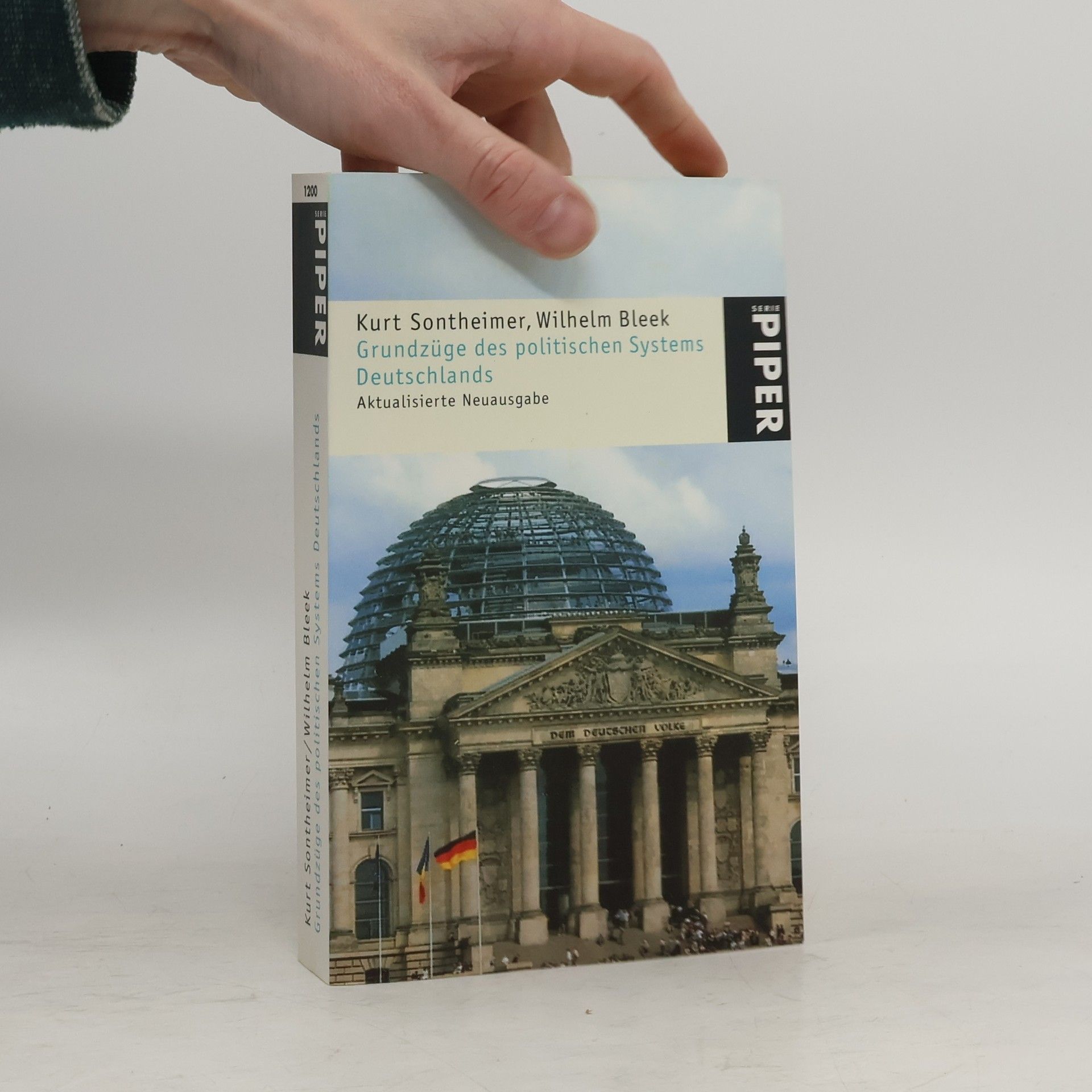 Kurt Sontheimer Grundzüge des politischen Systems der Bundesrepublik Deutschland