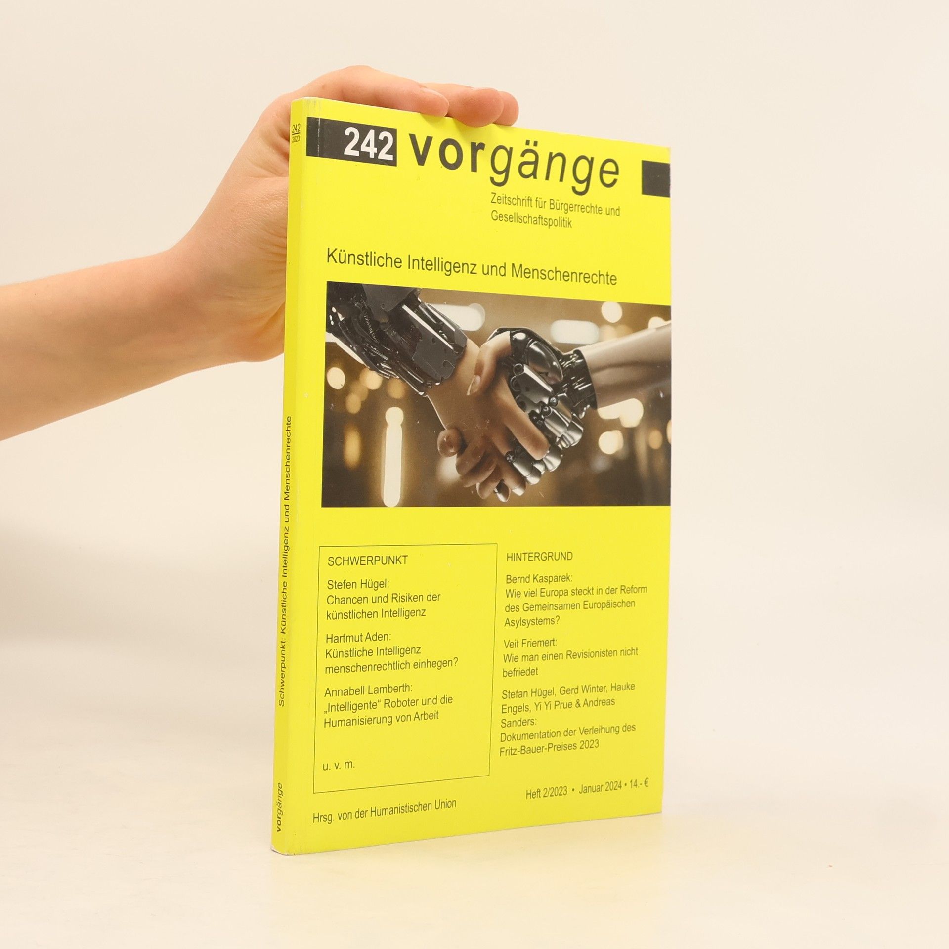 Autorenkollektiv Vorgänge – Zeitschrift für Bürgerrechte und Gesellschaftspolitik Nr. 242