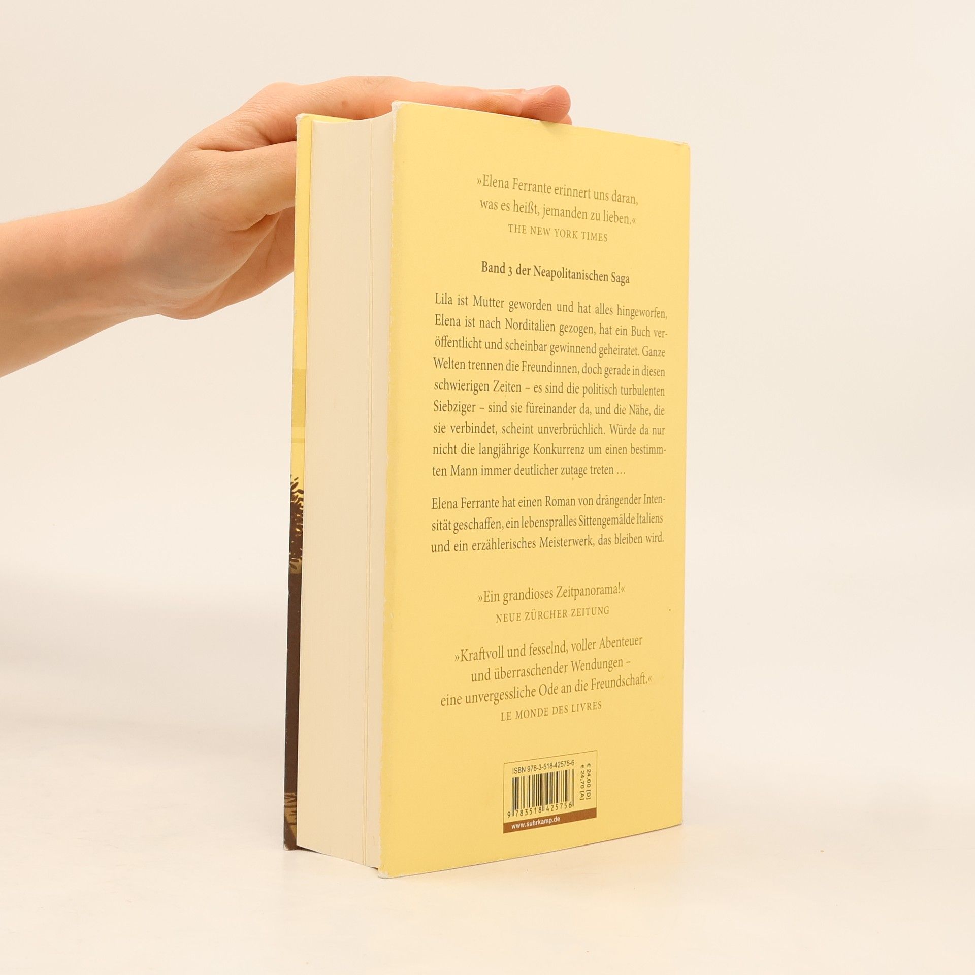 Elena Ferrante Die Geschichte Der Getrennten Wege : Erwachsenenjahre (Band III)