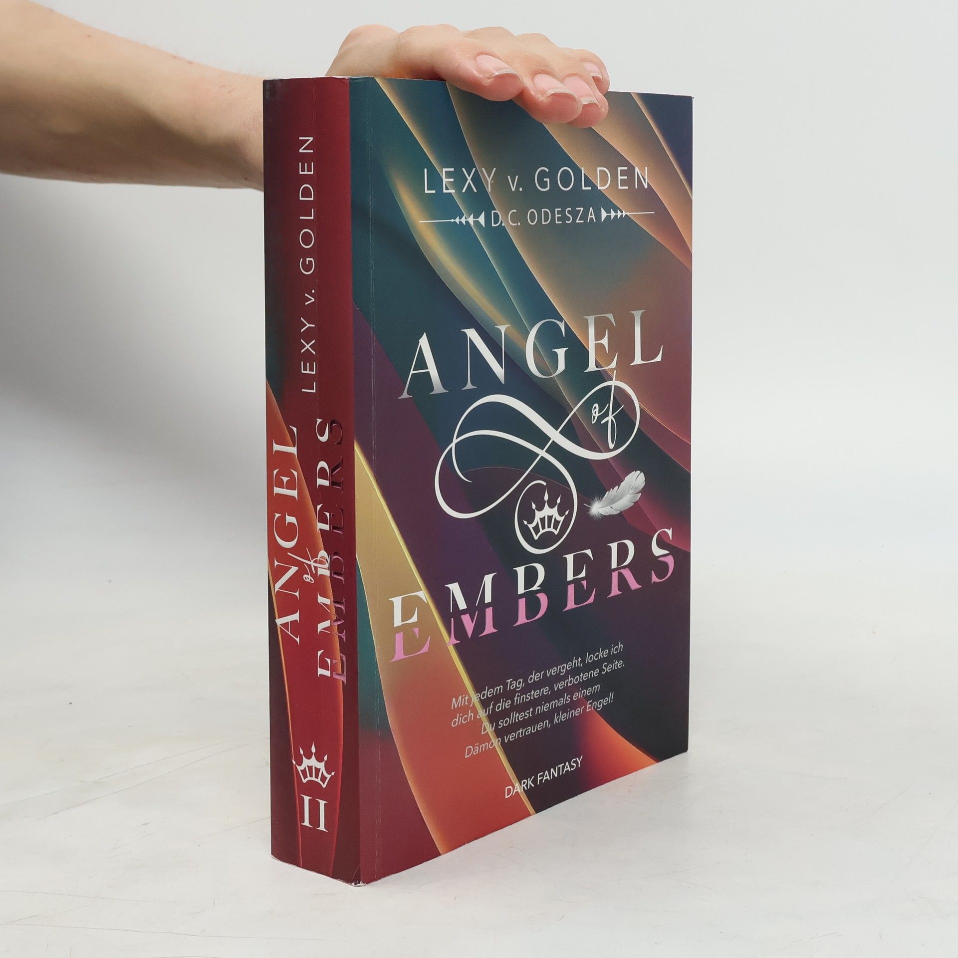 Lexy v. Golden Angel of Embers. Dark Fantasy