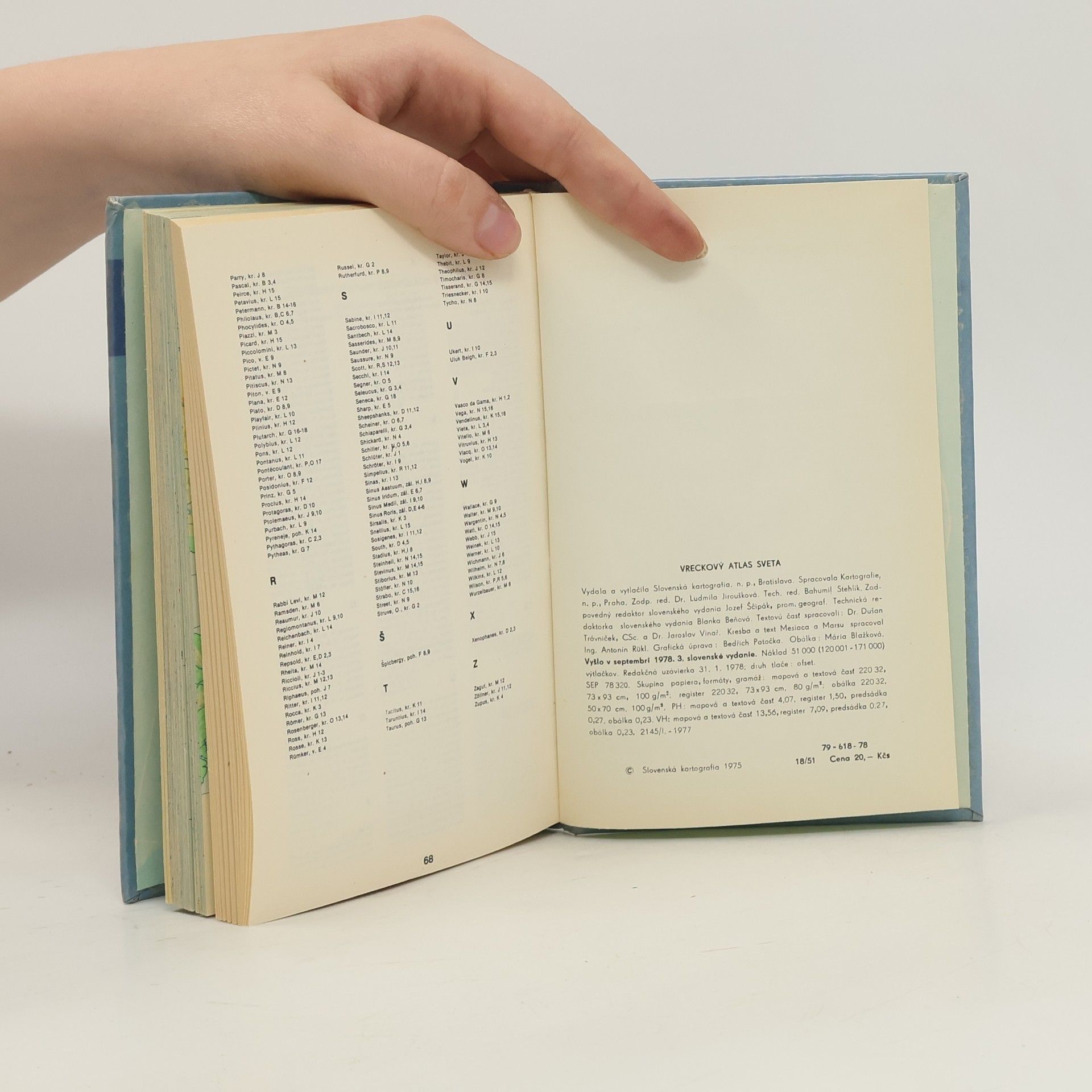 Collectif d'auteurs Vreckový atlas sveta
