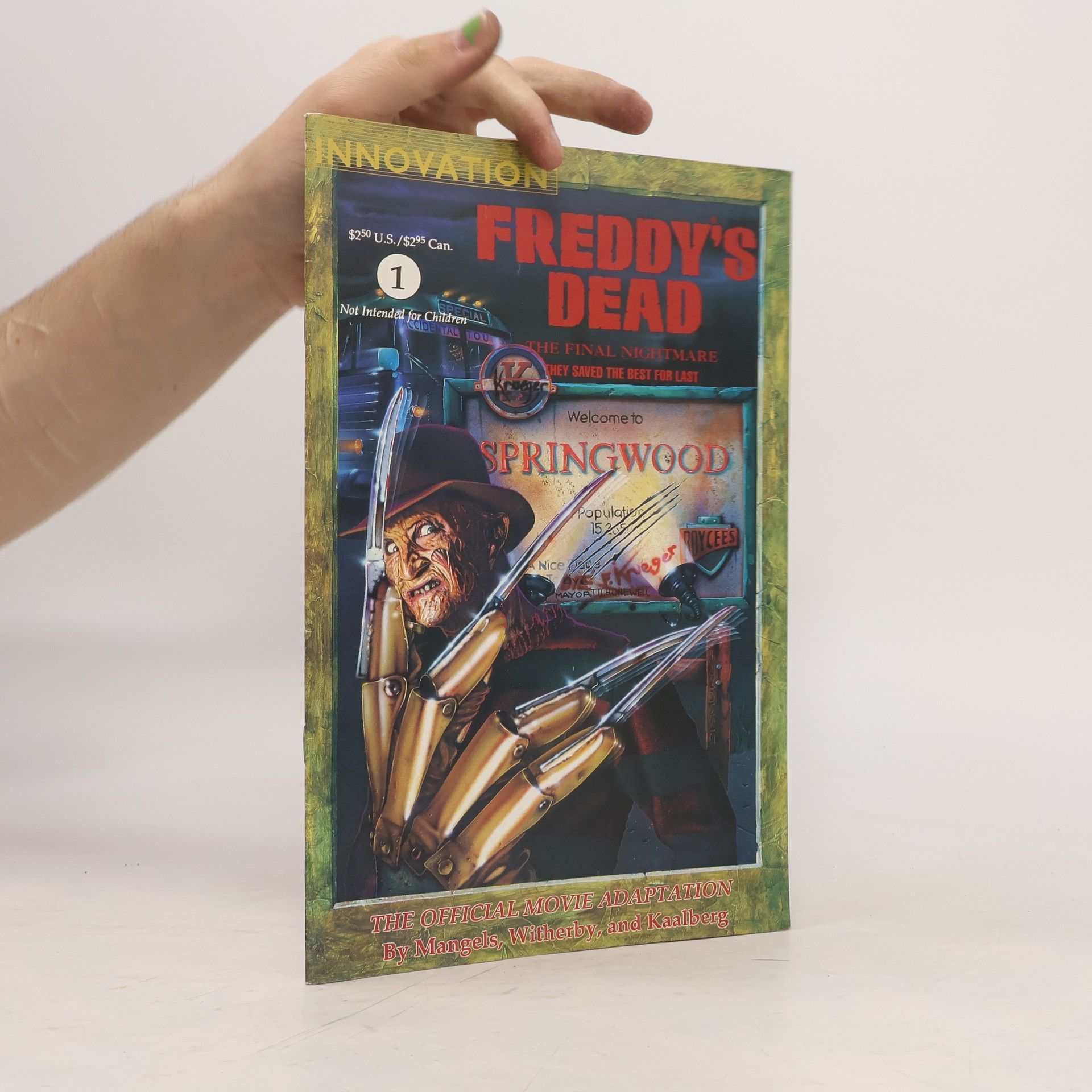 Kolektív autorov Freddy's Dead: The Final Nightmare 1.