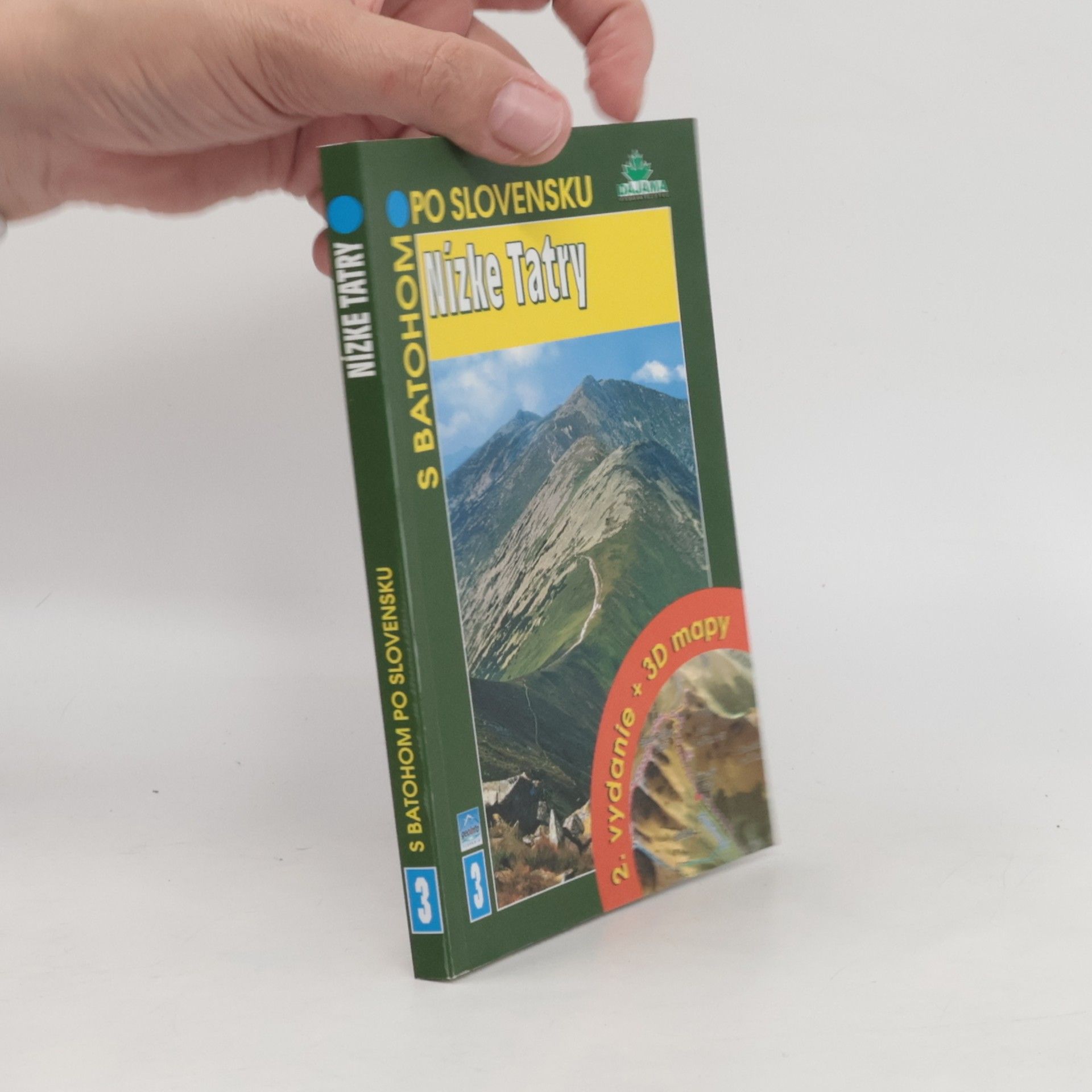 Ján Lacika Nízke Tatry - S batohom po Slovensku (3) - 2.vydanie + 3D mapy