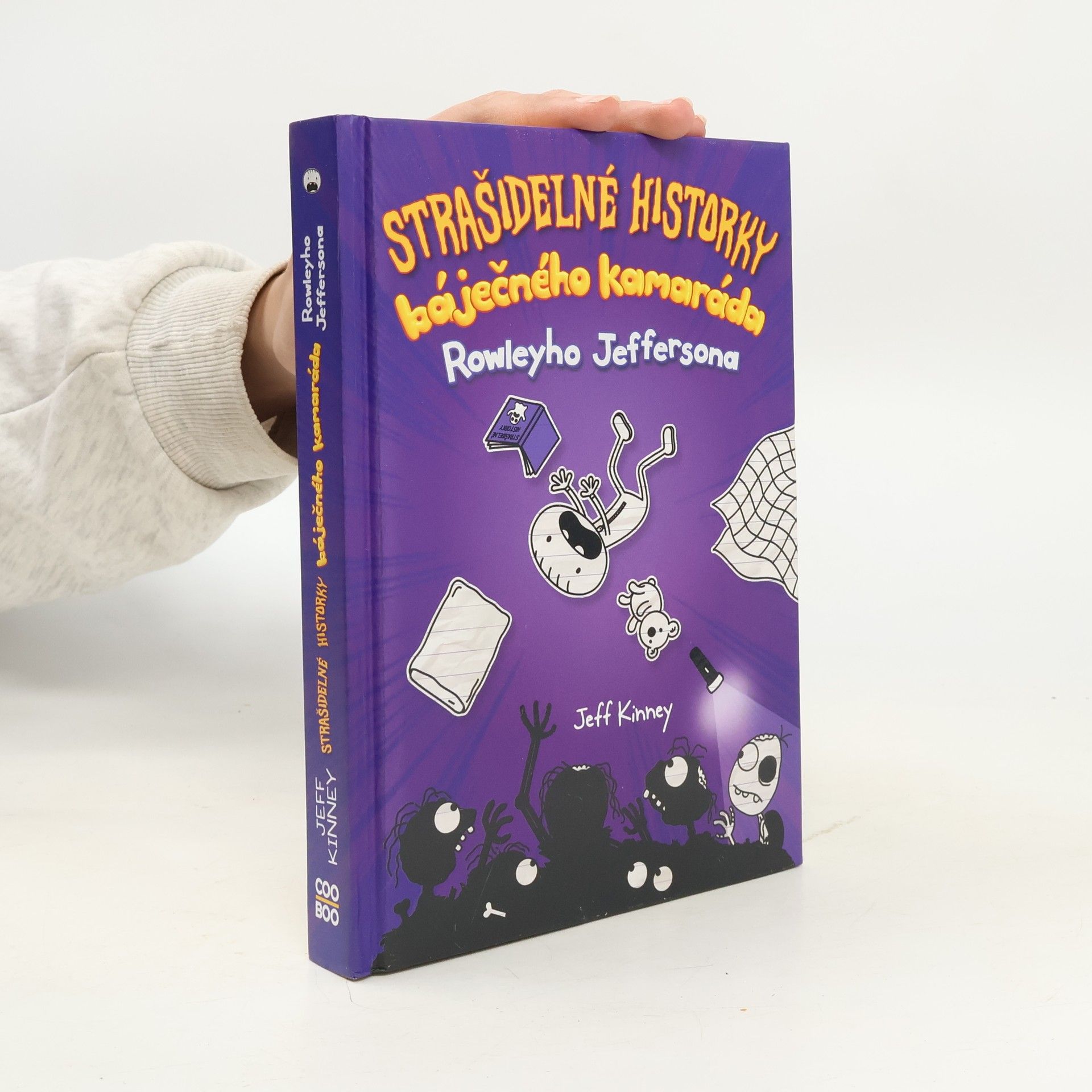 Jeff Kinney Strašidelné historky báječného kamaráda Rowleyho Jeffersona