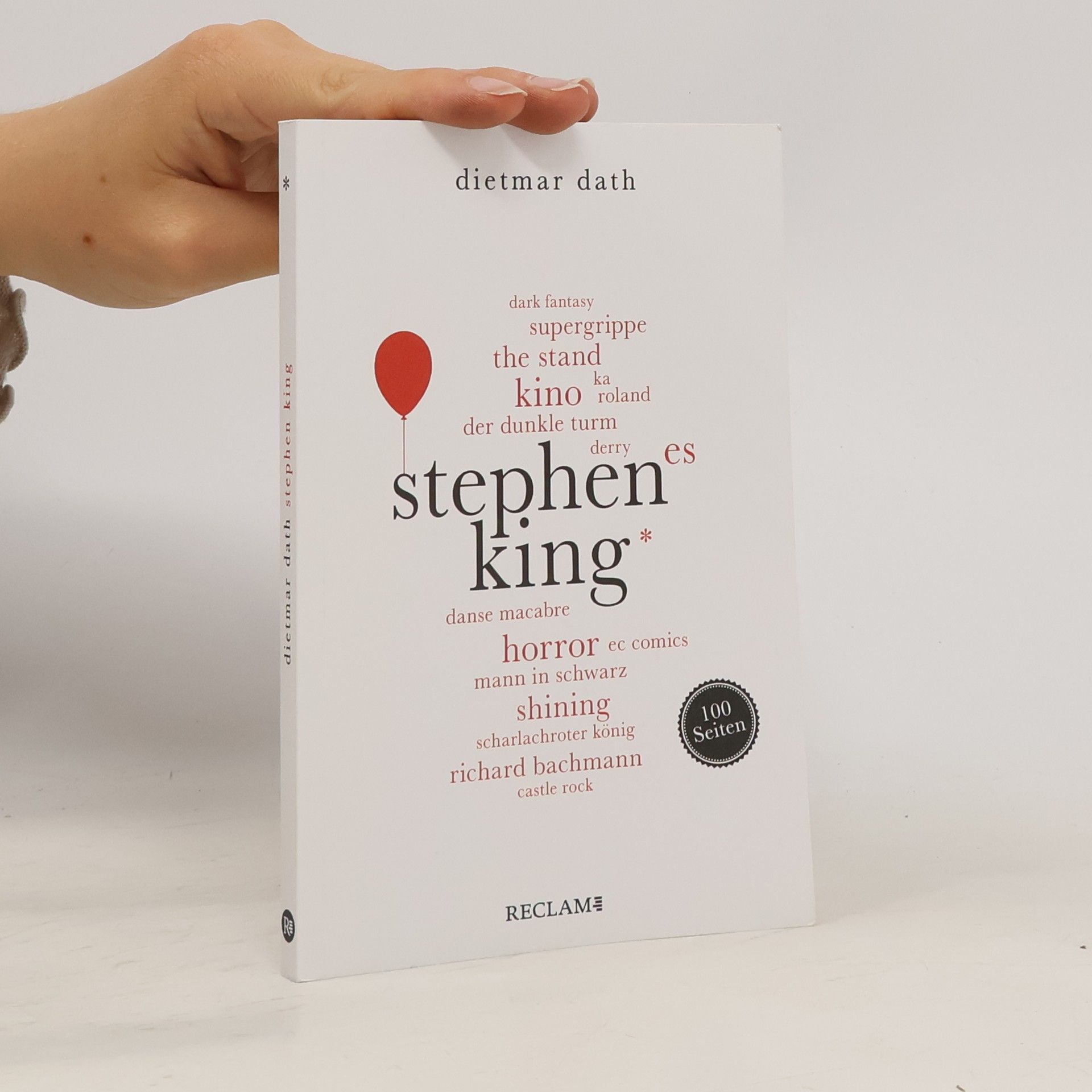 Dietmar Dath Stephen King. 100 Seiten