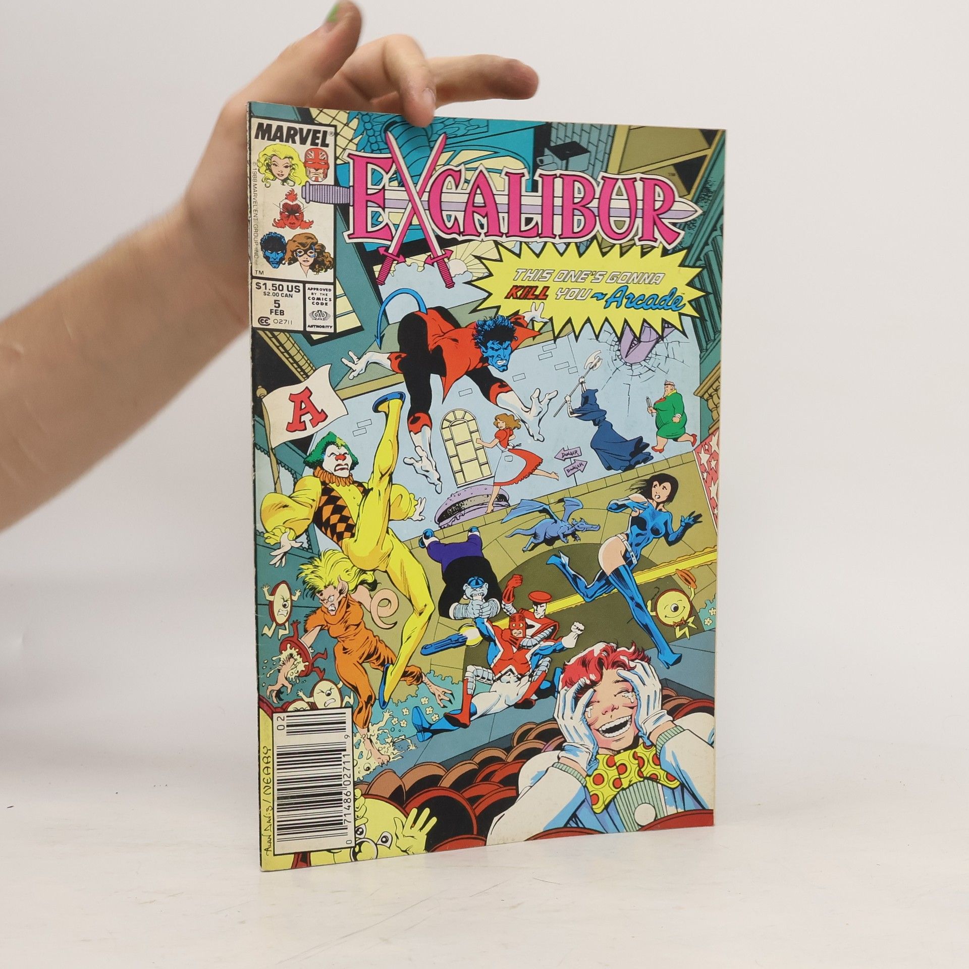 Marvel Comics Excalibur 5