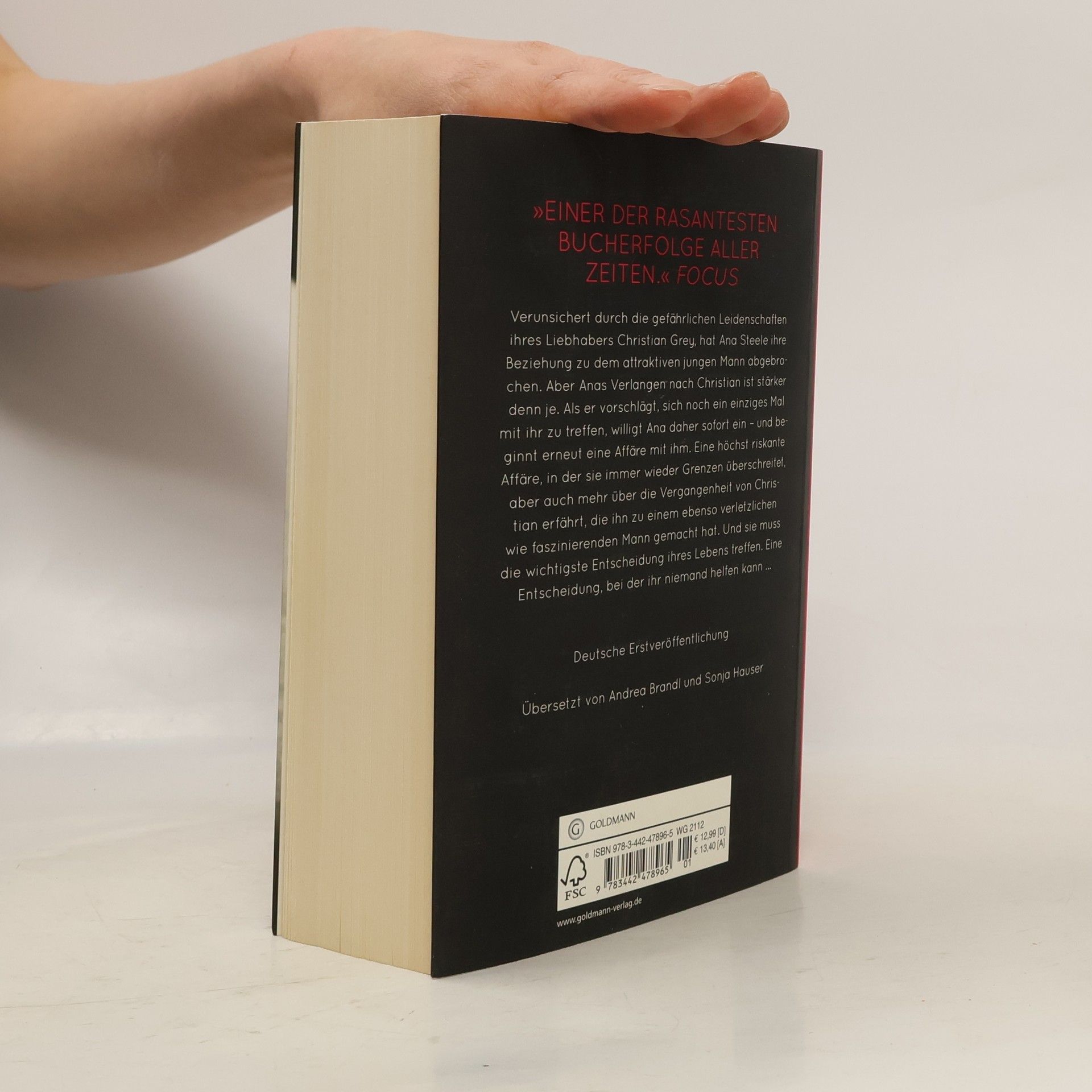 E. L. James Shades of Grey. Gefährliche Liebe