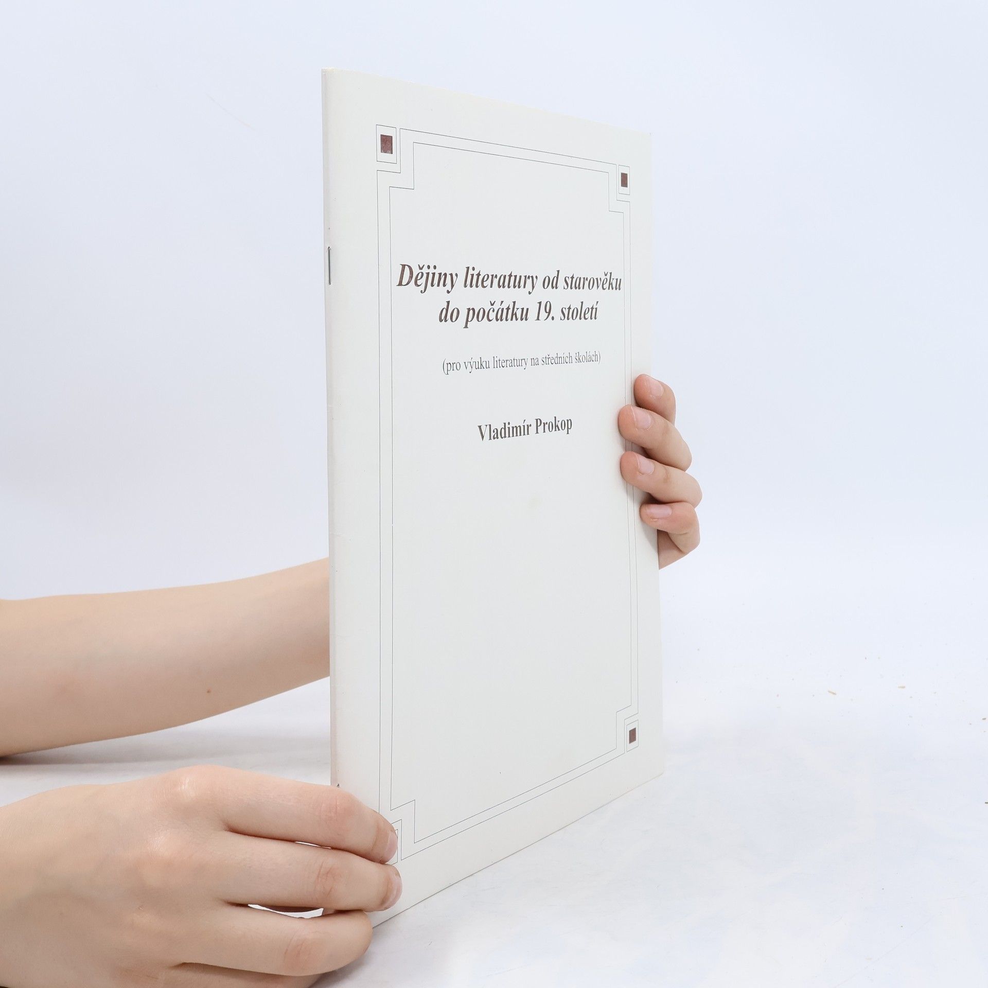 AA.VV. Dějiny literatury od starověku do počátku 19. století