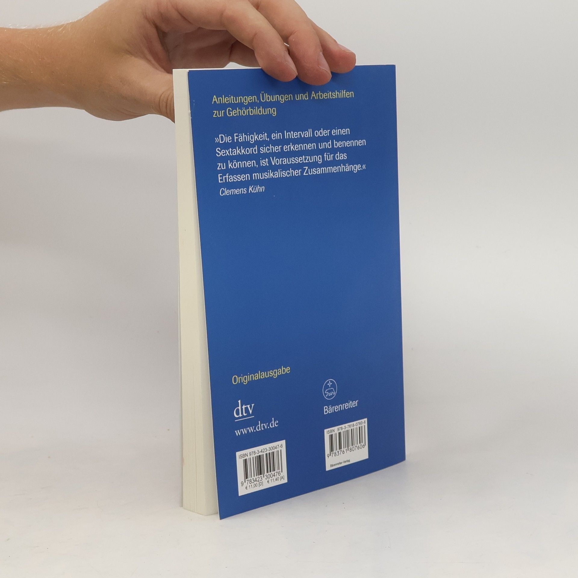 Clemens Kühn Gehörbildung im Selbststudium