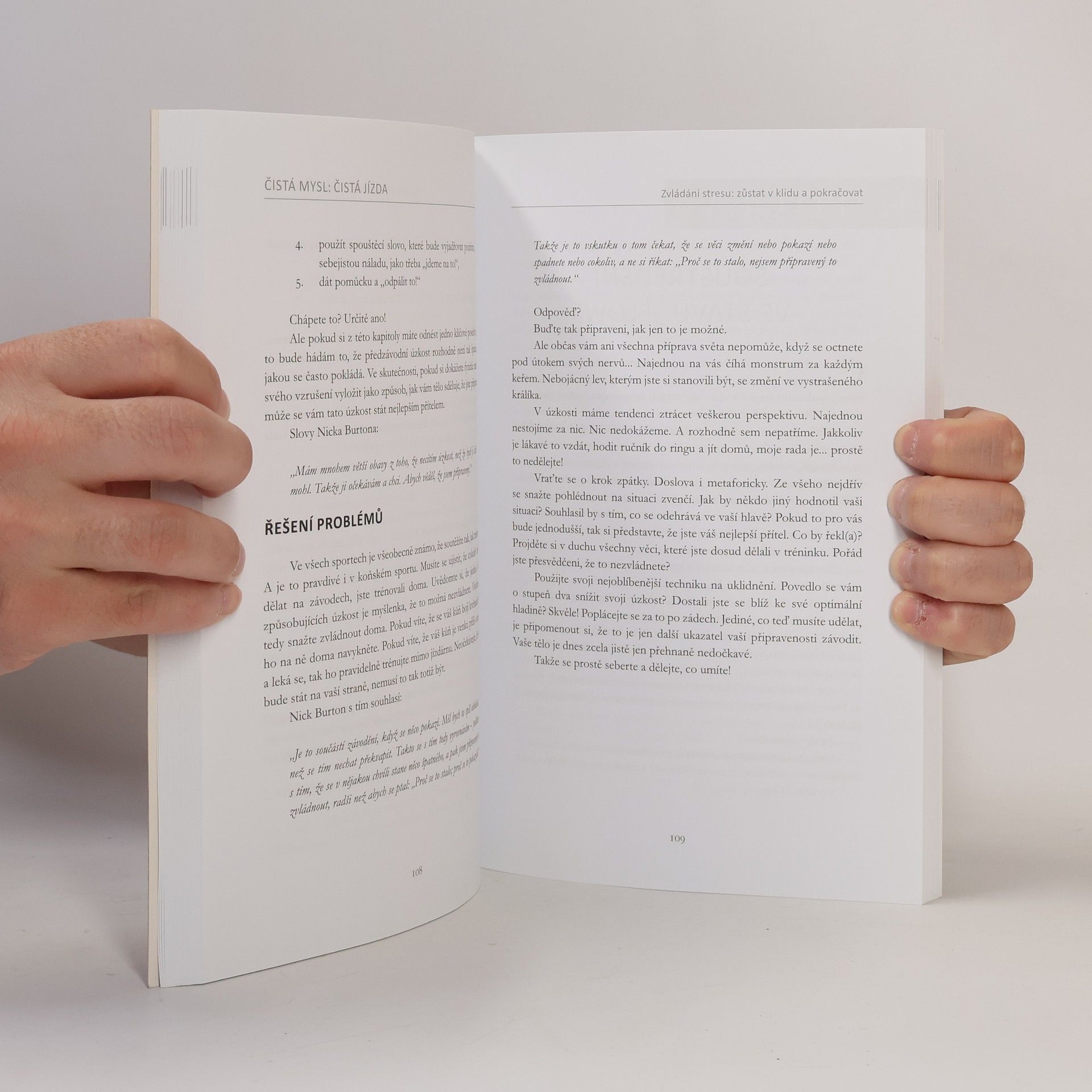 Inga Wolframm Čistá mysl: čistá jízda
