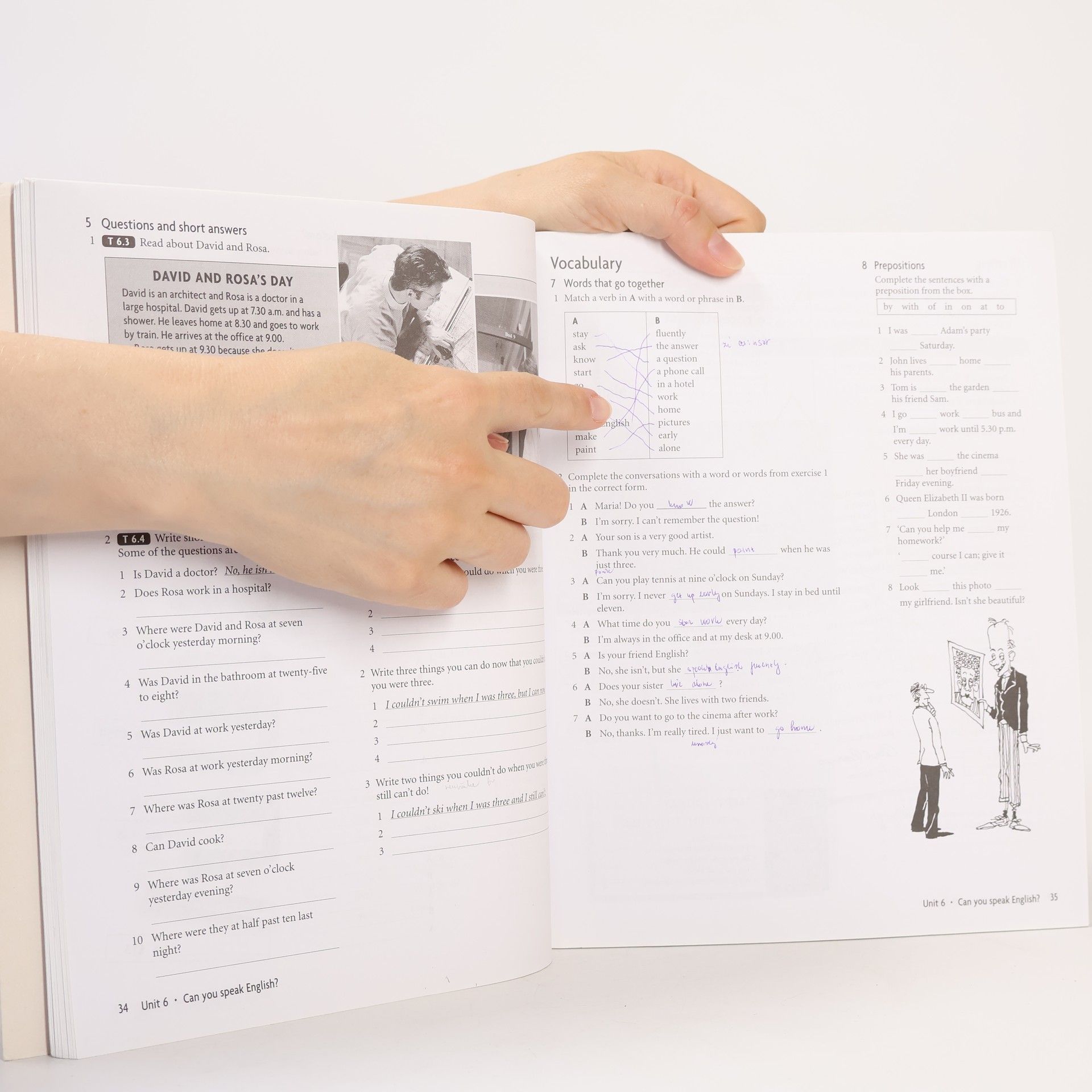 Liz Soars New Headway English Course: Elementary Workbook with key