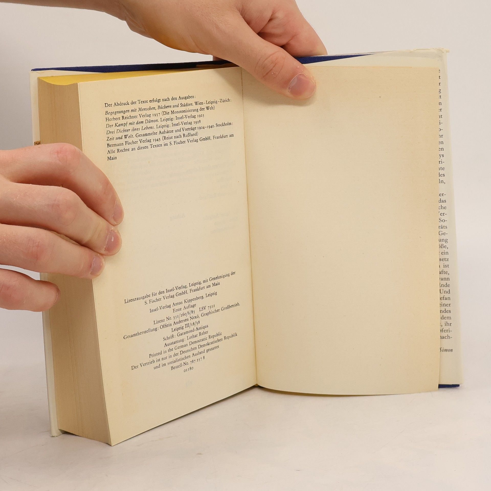 Stefan Zweig Essays. Auswahl 1925-1928