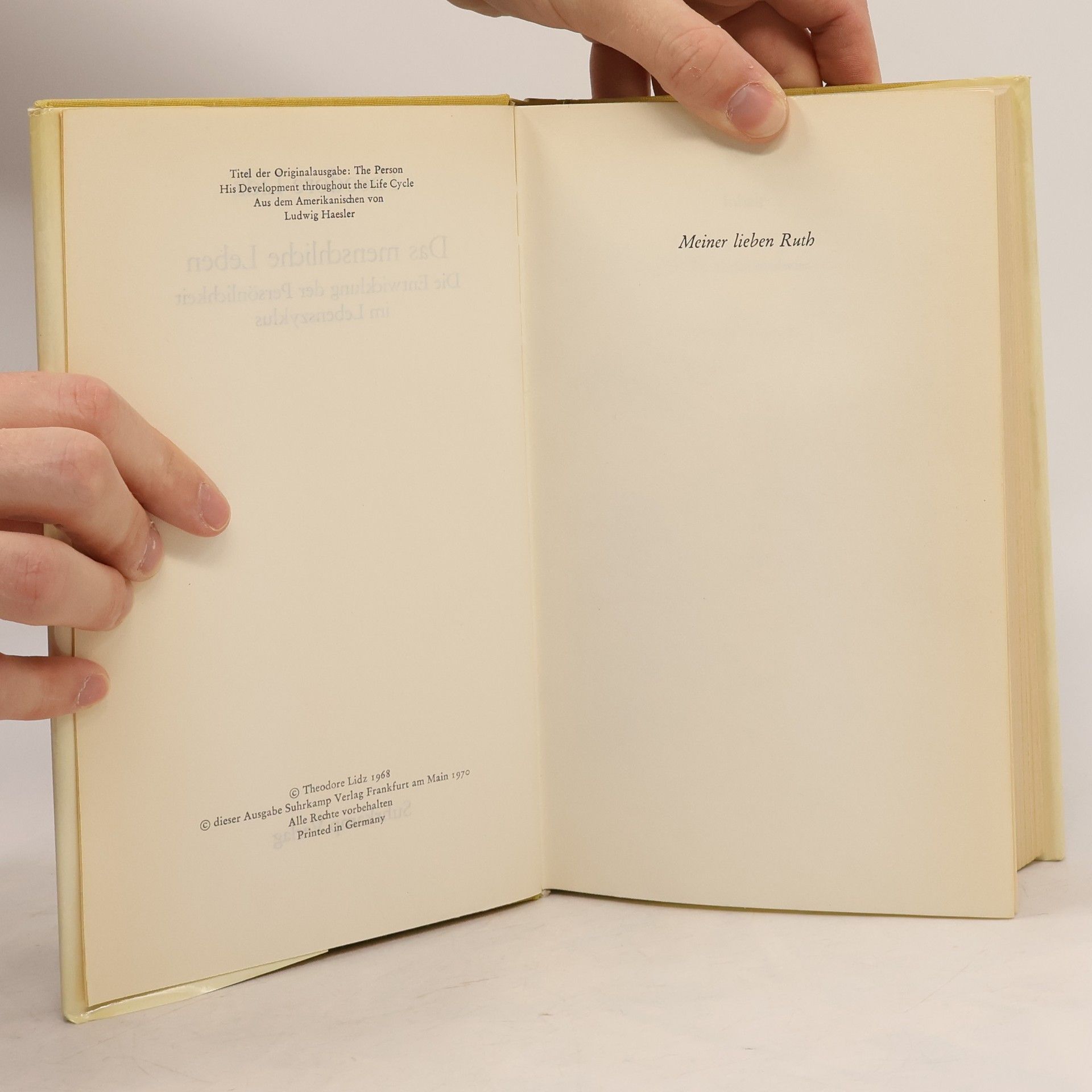 Various authors Das menschliche Leben